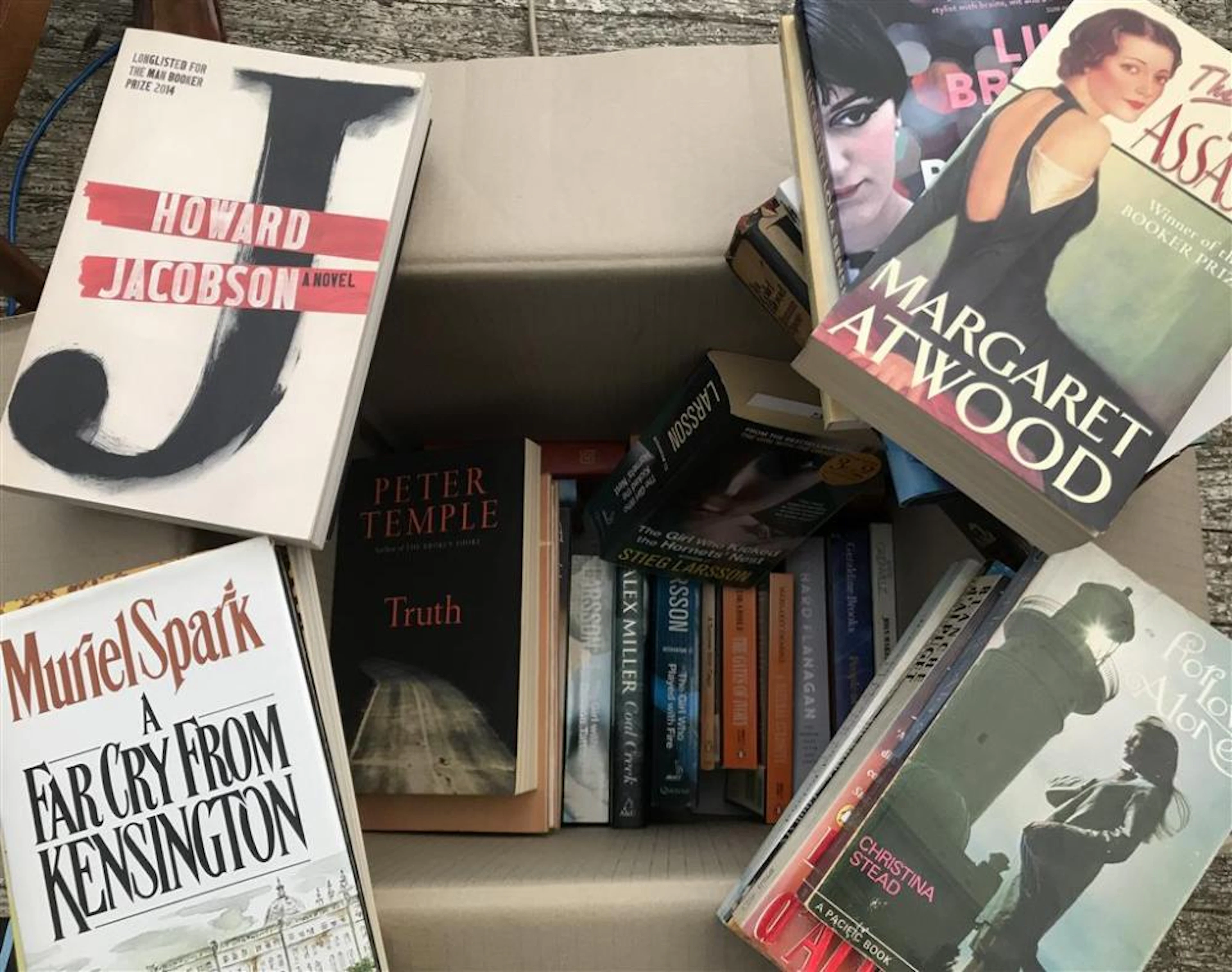Miscellaneous Fiction (2 Boxes),