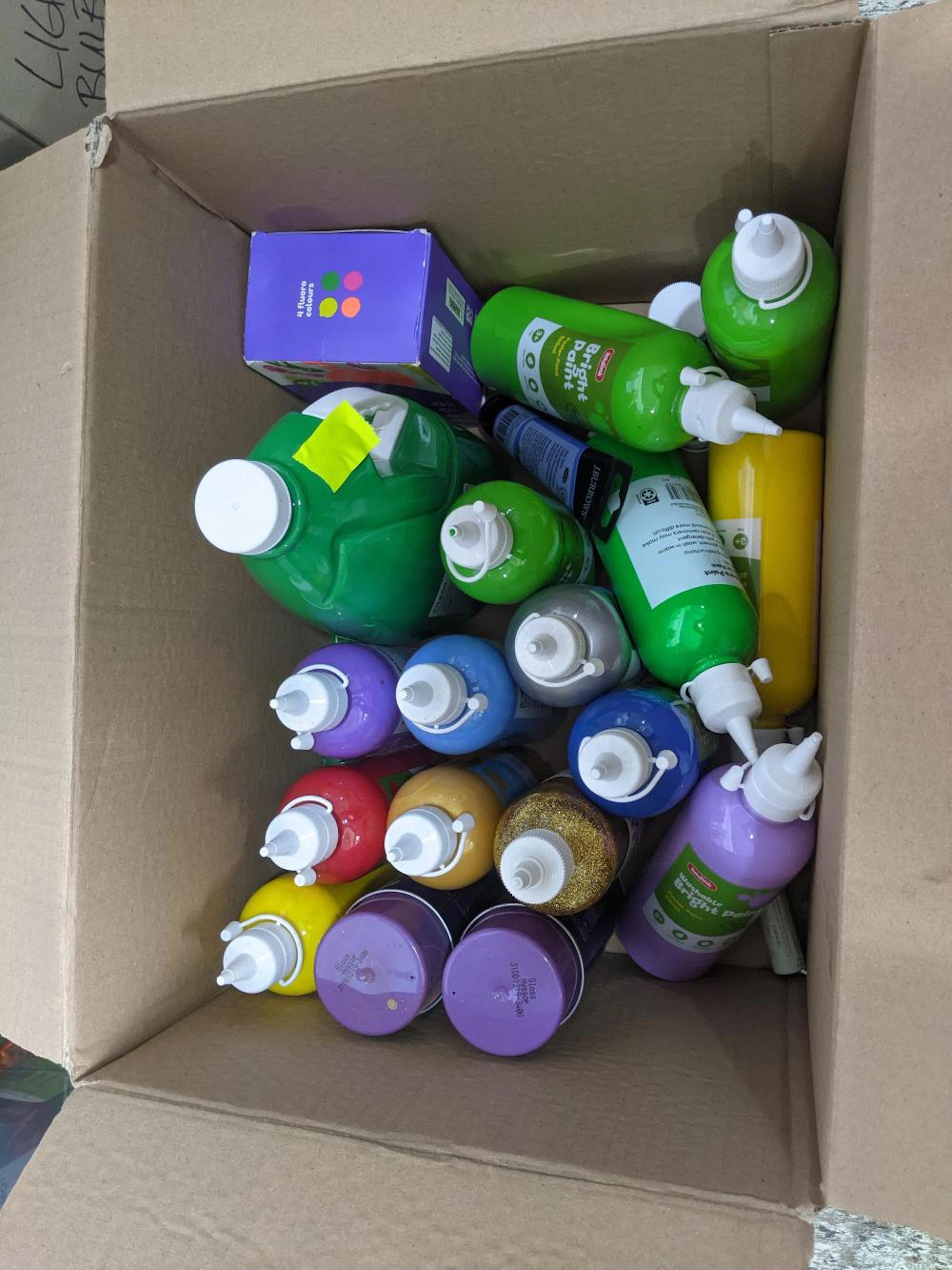 A Box of Poster Paints