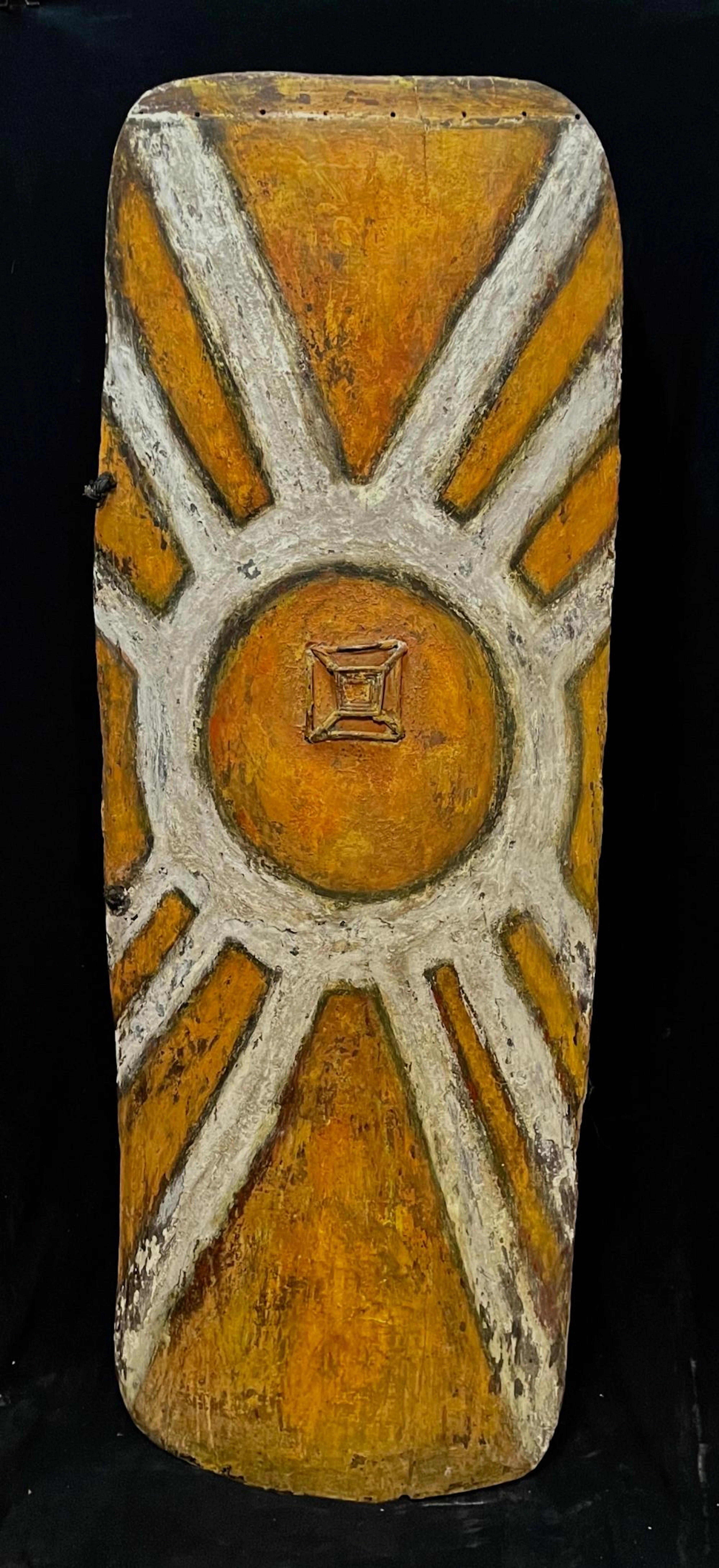 A Large Fighting Shield, Wahgi Valley, Highlands Region, Papua New Guinea