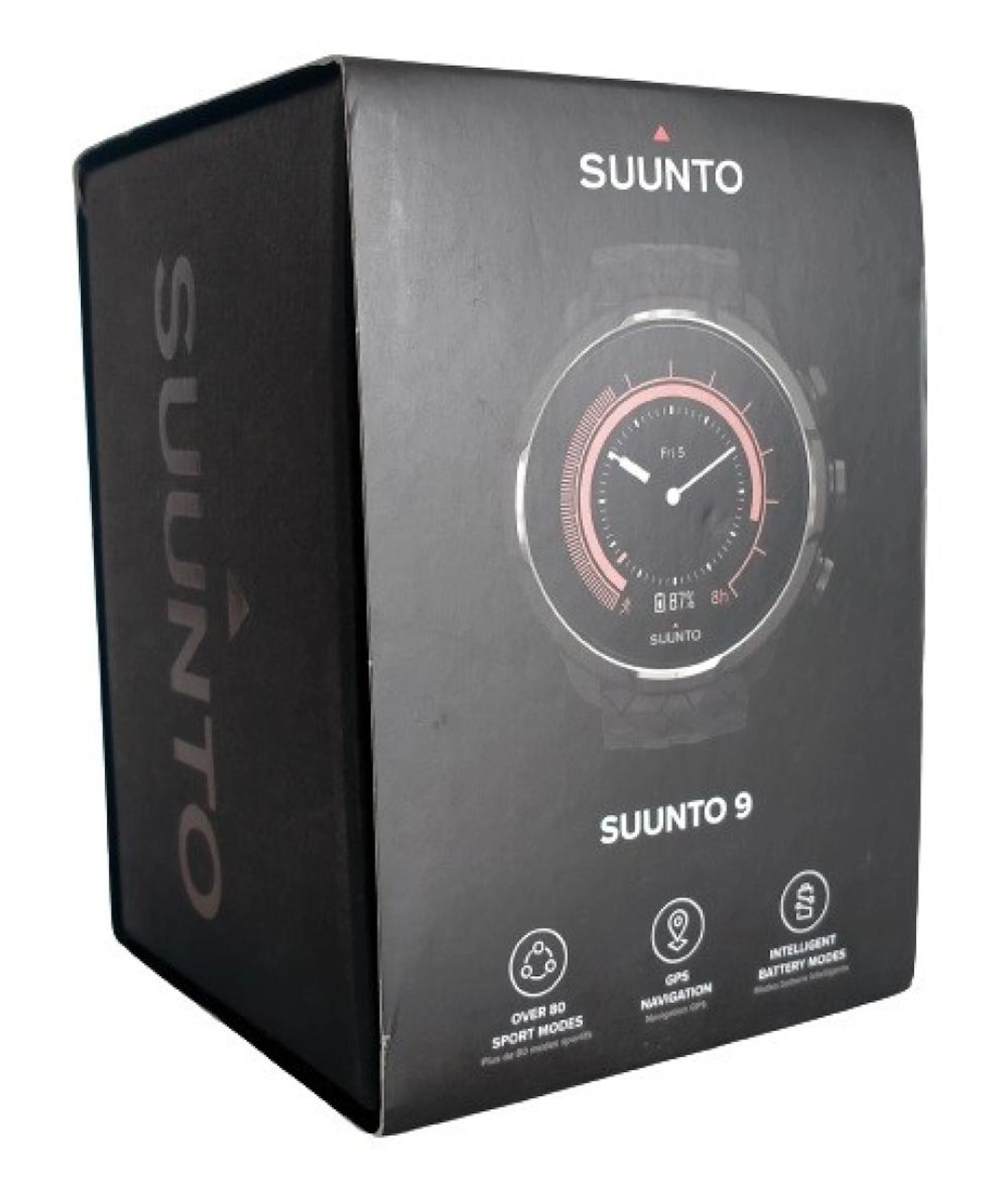 A multisport GPS watch marked Suunto 9 Baro