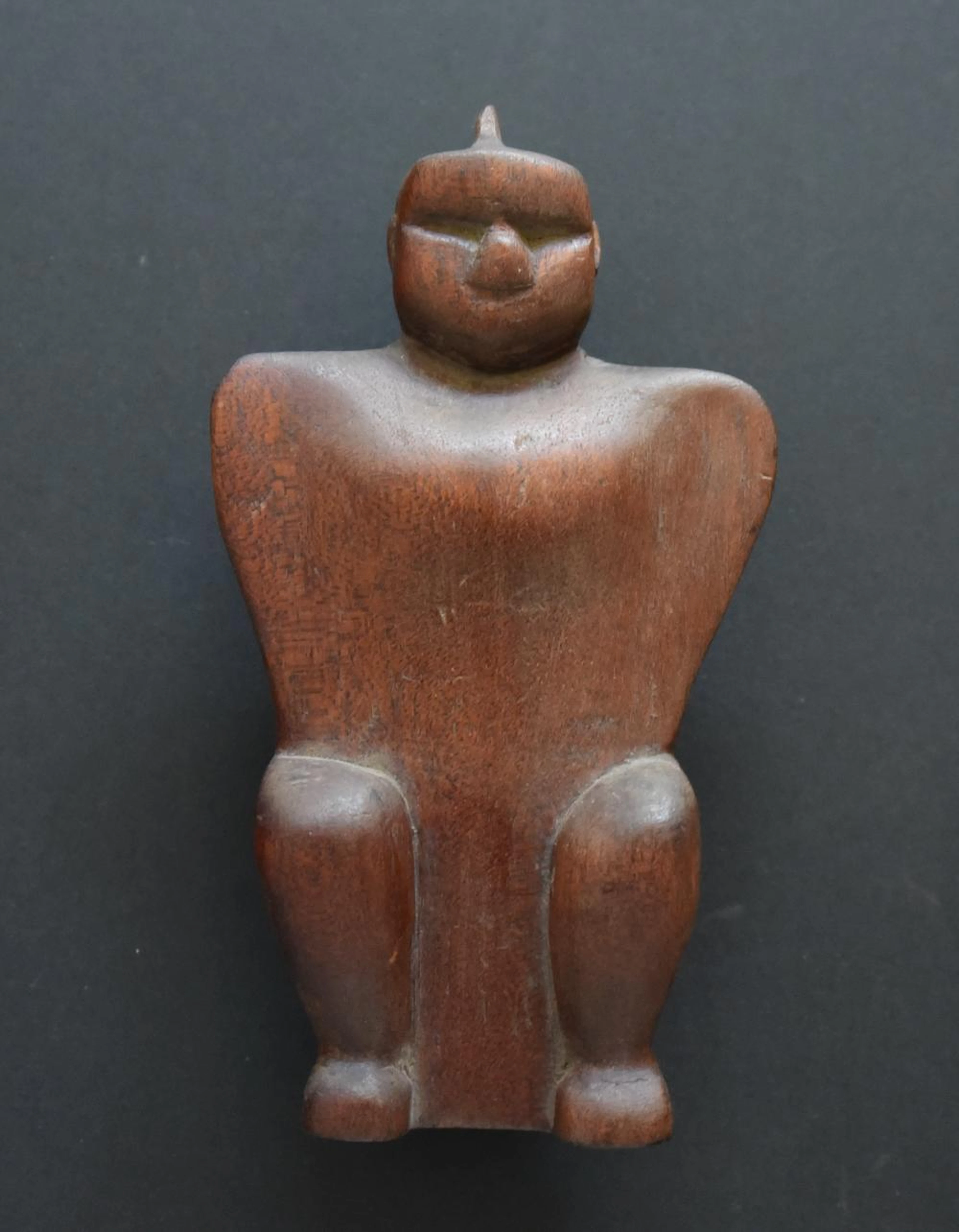 An Ancestral Figure in Crouching Form, Caroline Islands, Micronesia