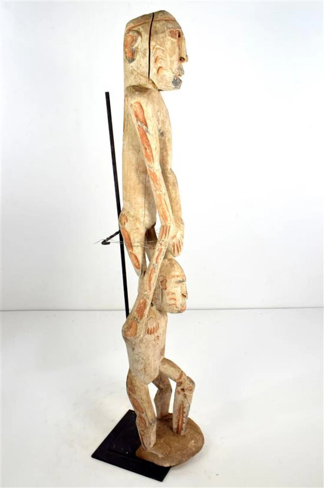 Two Softwood Ancestral Figures