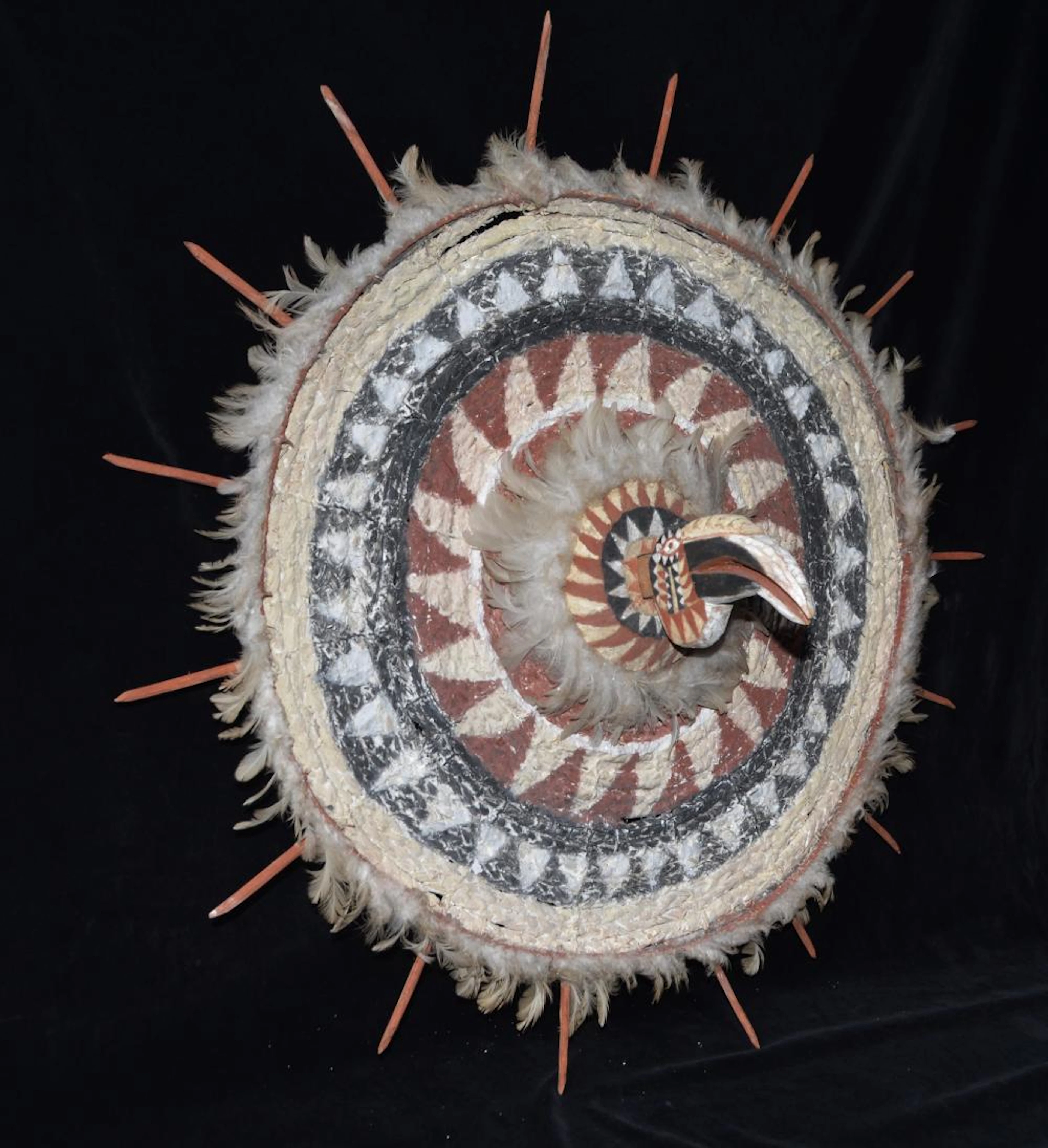 A Fine Malangan Vavara Disc Sculpture from a Malangan...
