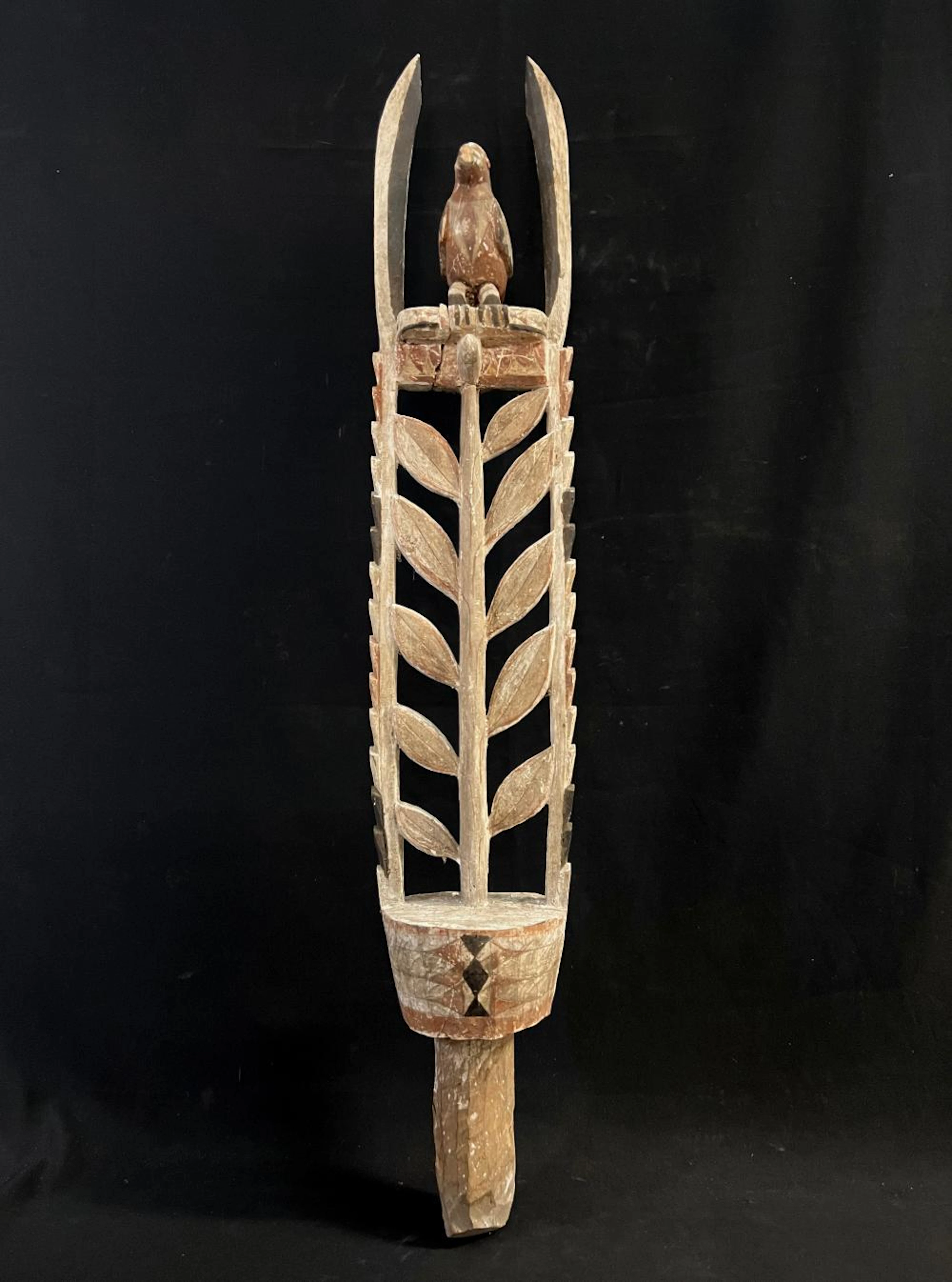 A Malangan Head Dress Segment, New Ireland, Papua New Guinea