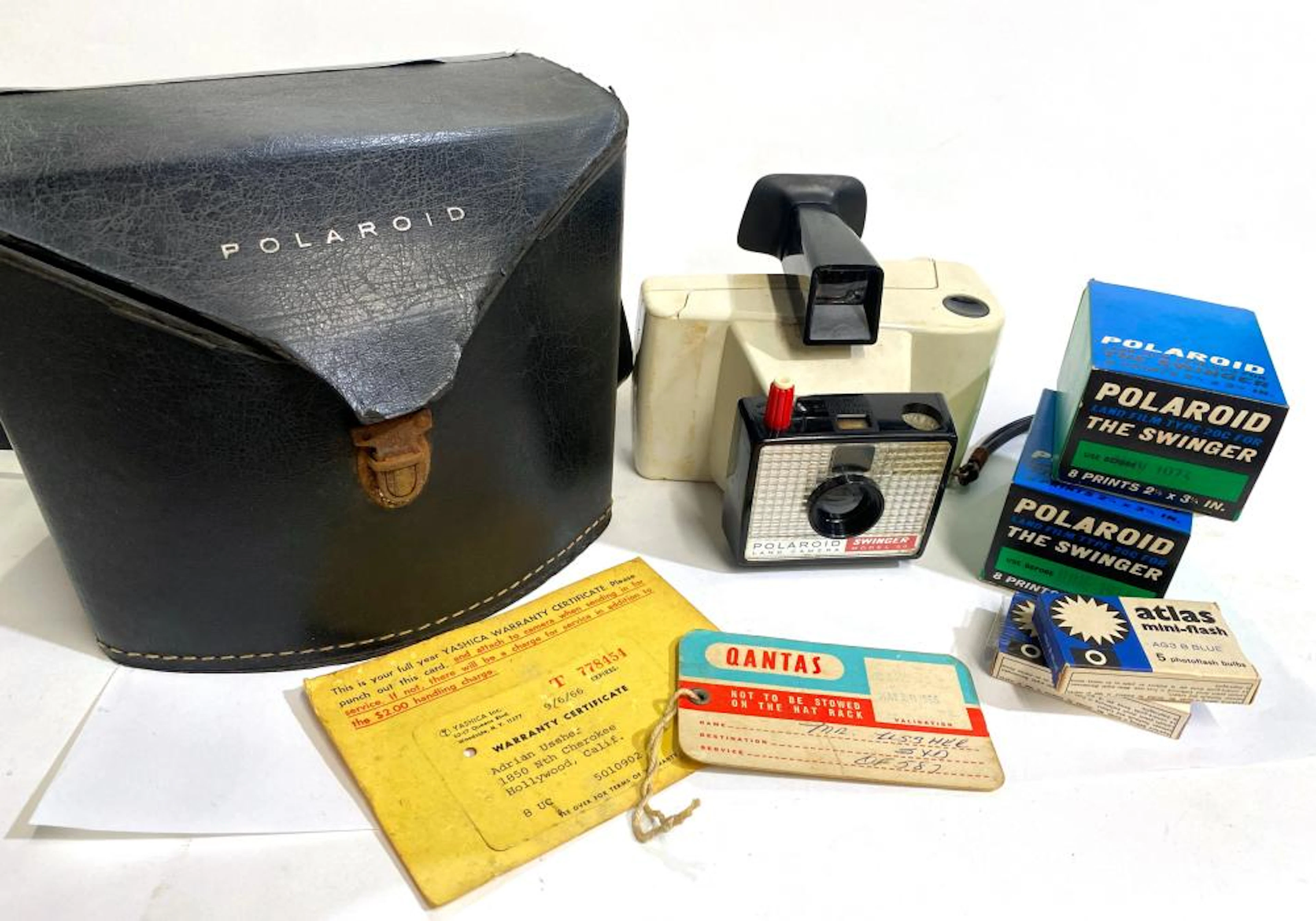 A Polaroid Land Cameral