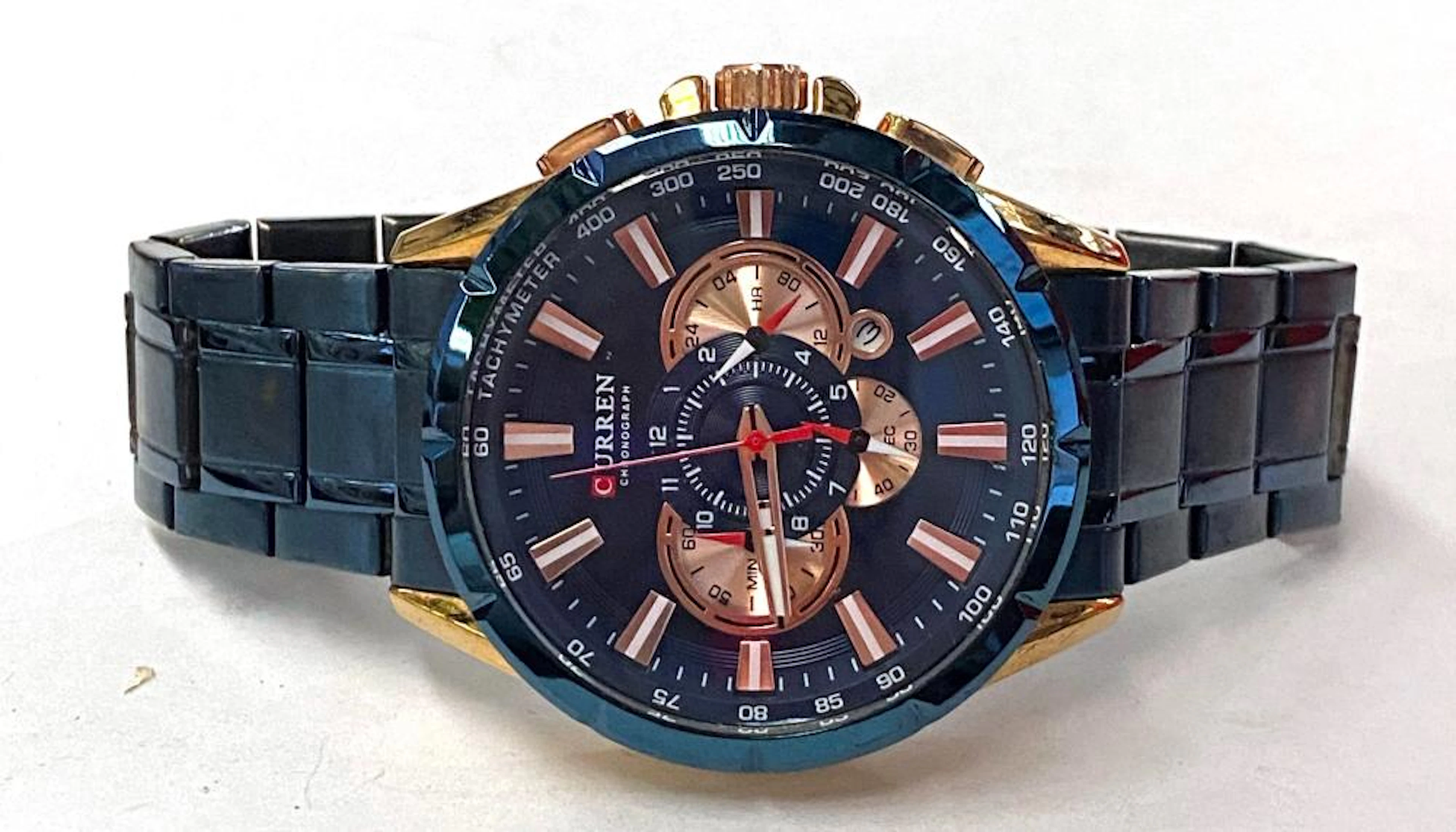 A Gentleman's Wrist Watch marked Curre