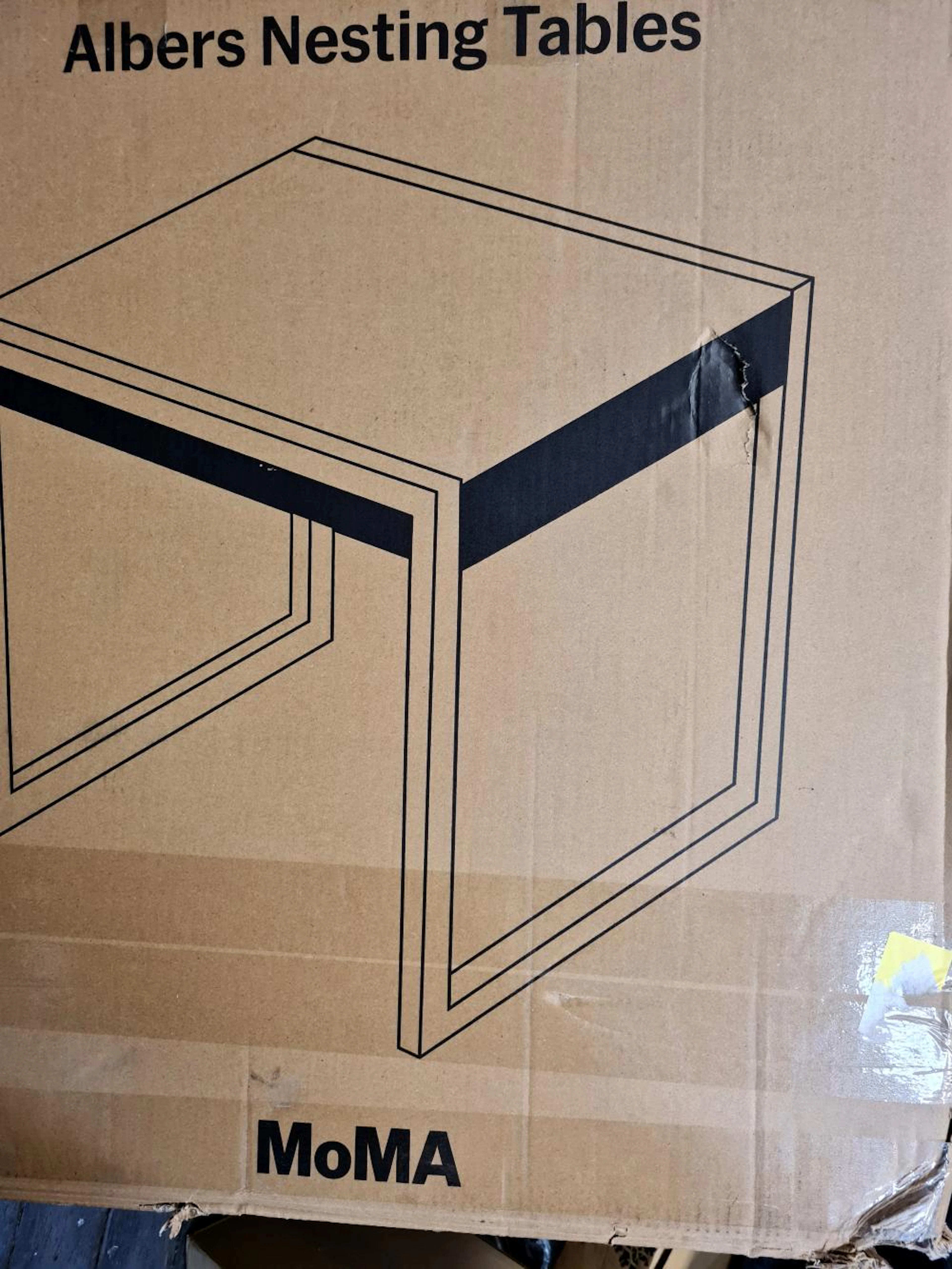 An Albers Nesting Tables