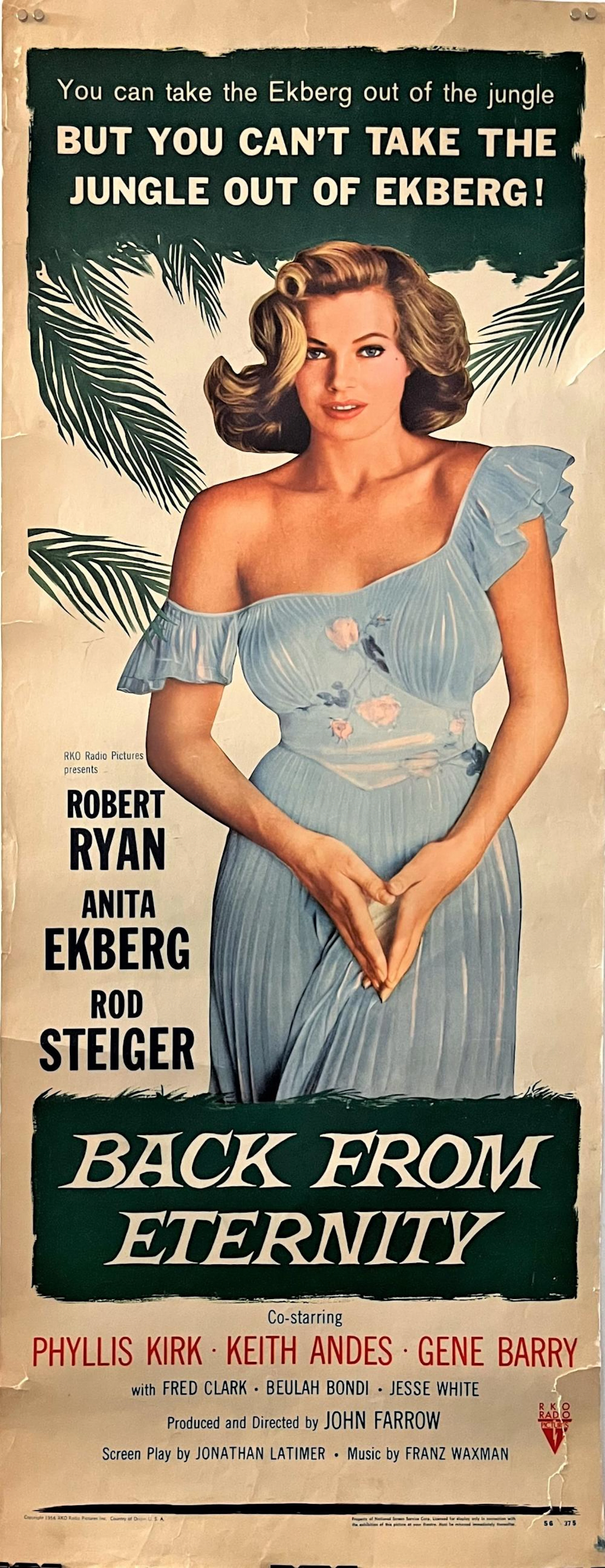 Back From Eternity 1956 (RKO Radio Pictures) Starring Robert Ryan