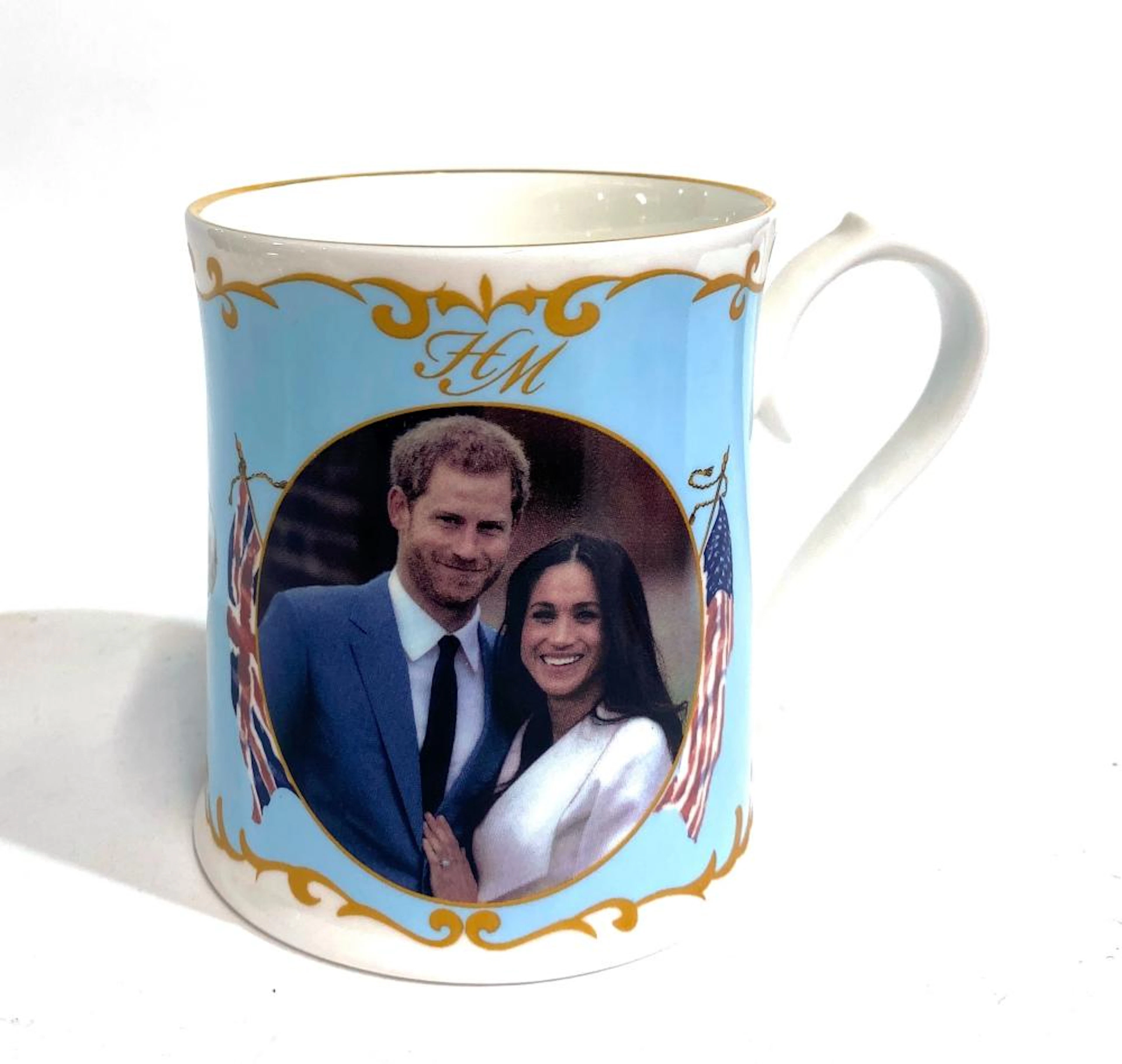 A Prince Harry & Meghan Markle Commemorative Wedding Cup, 19th May 2018