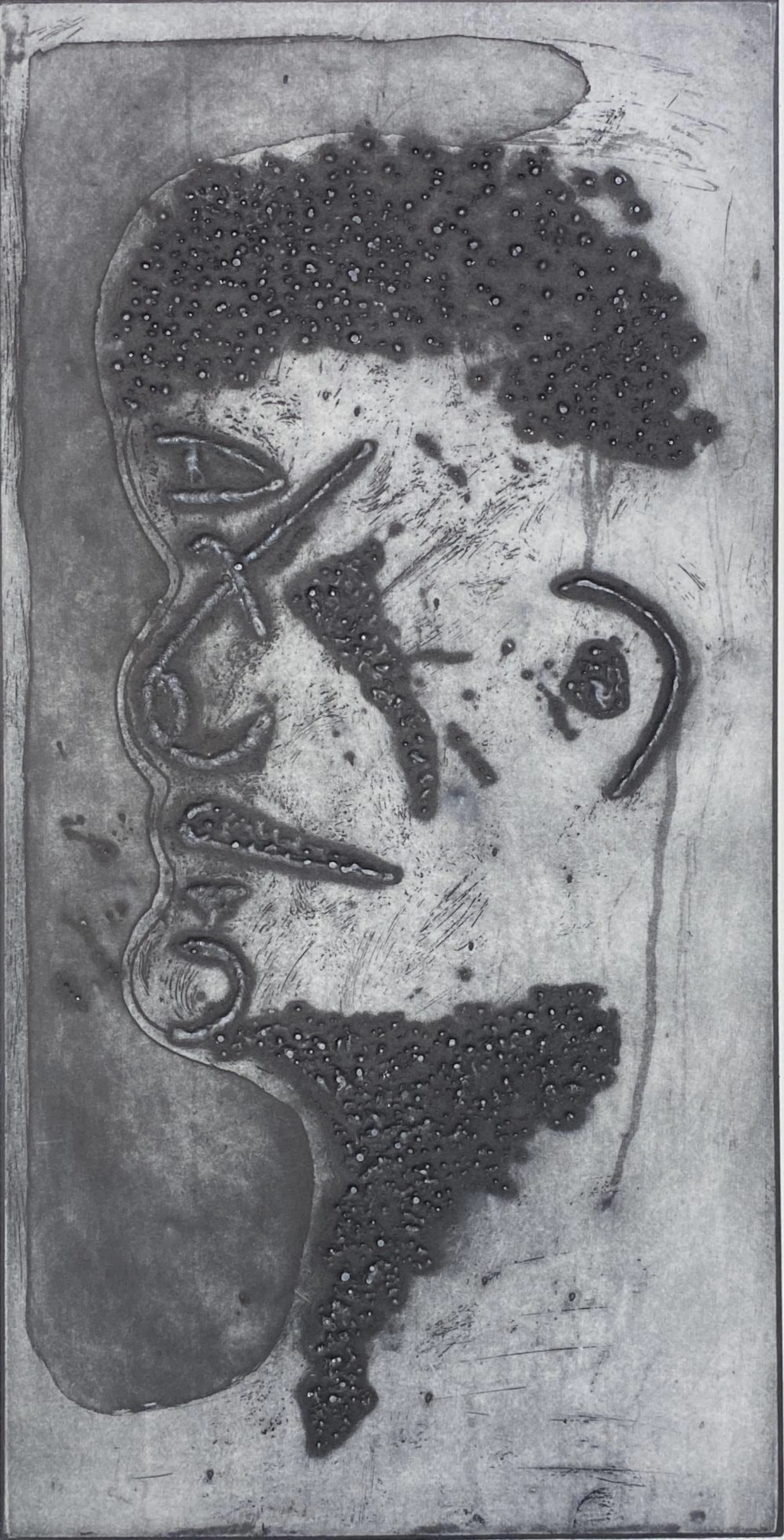 Jaume Plensa, Spain (b.1955), Untitled Profile, Deep bite aquatint ed. 24/55