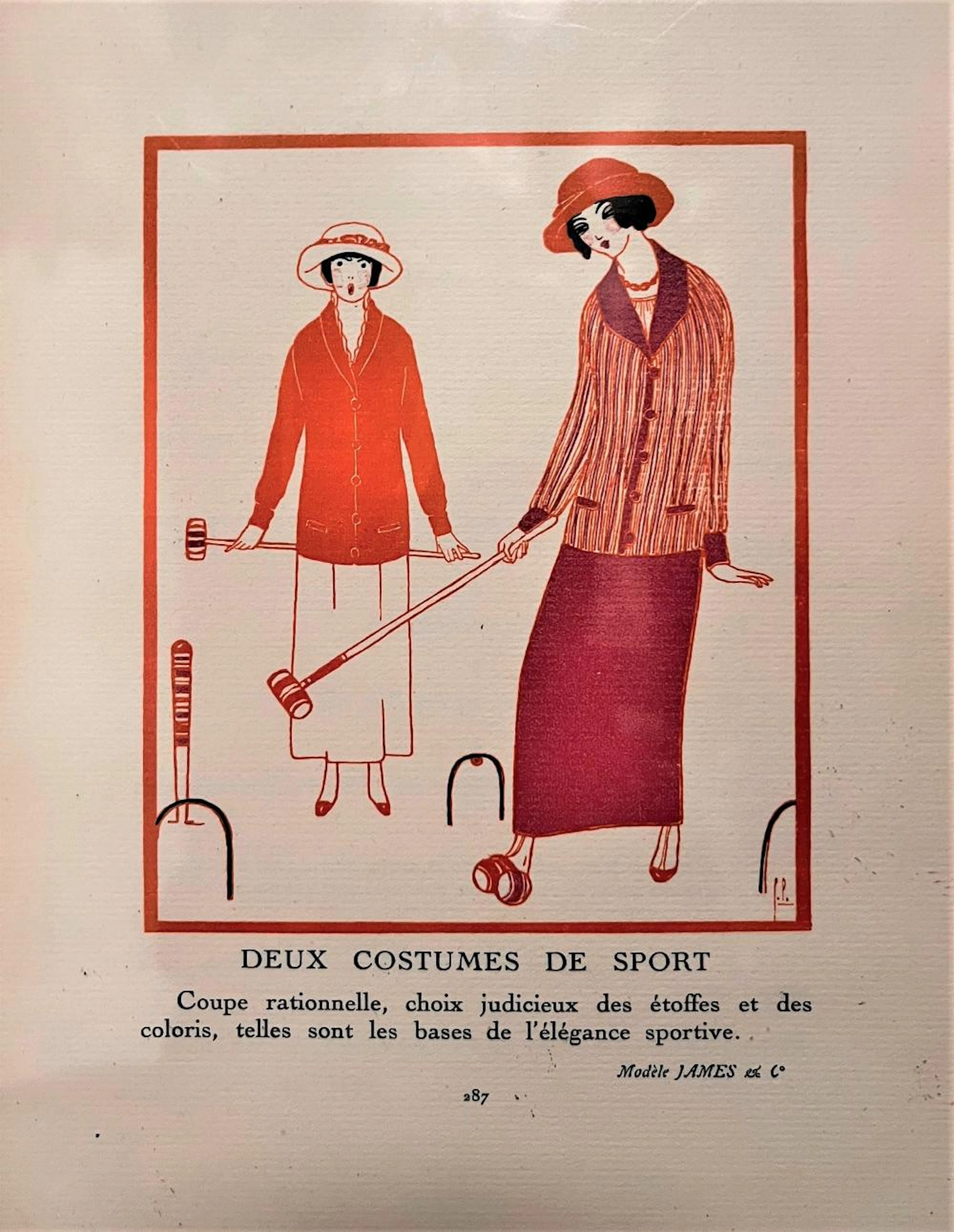 Deux Costumes de Sport