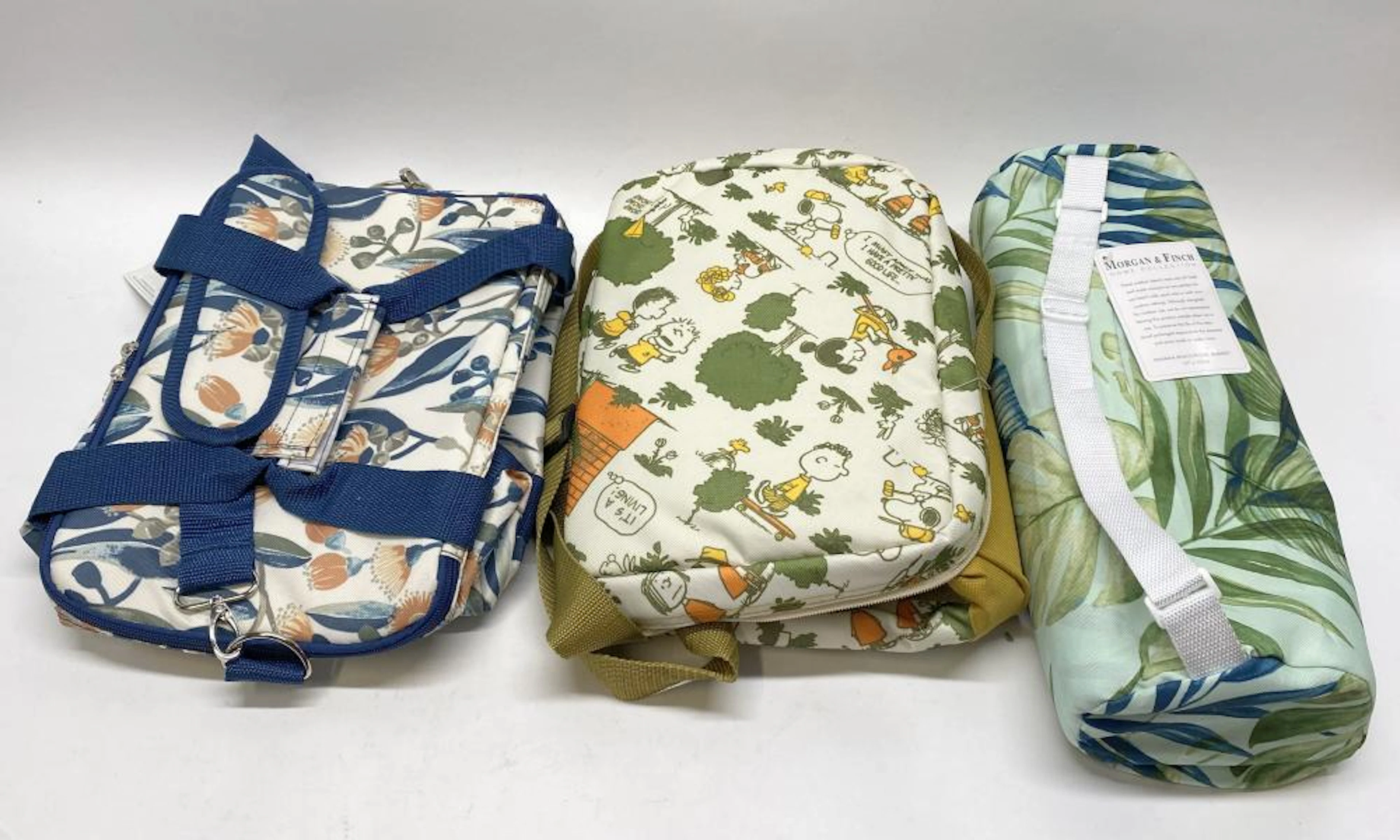 Two picnic bags & picnic rug