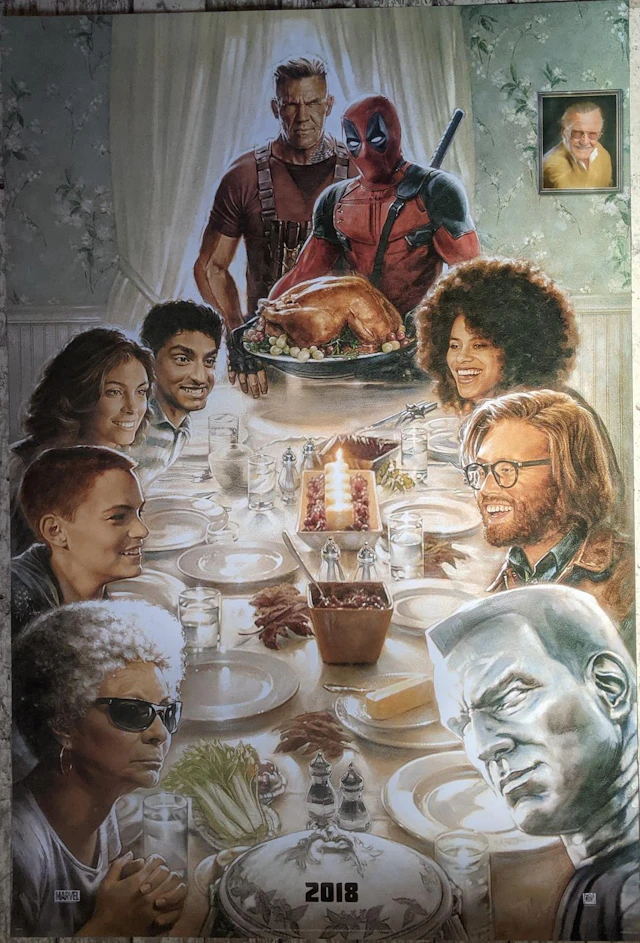 Deadpool - 4 Versions, USA One Sheet Movie Posters [4]