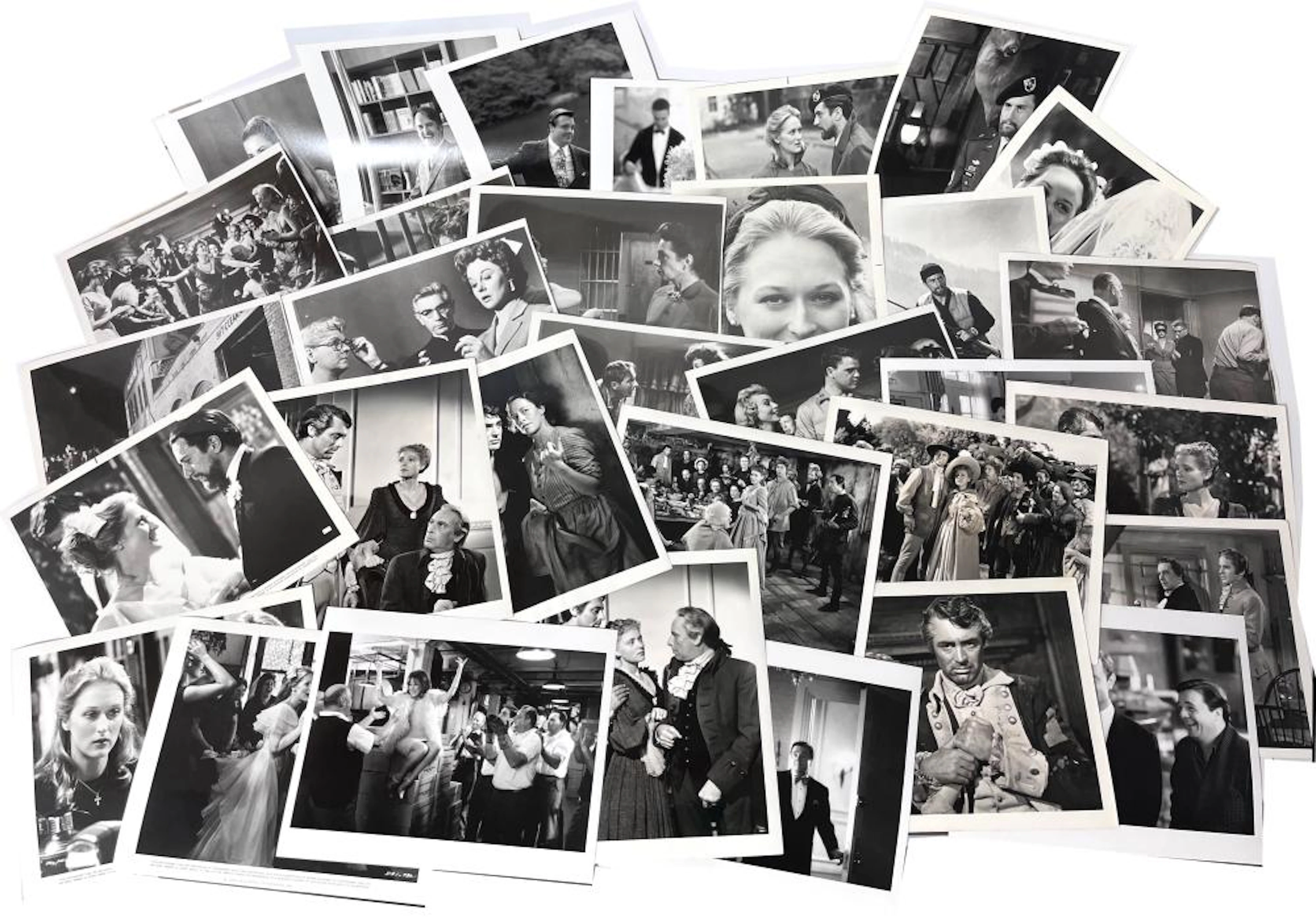 A Collection of 20th Century Black & White Movie Stills...