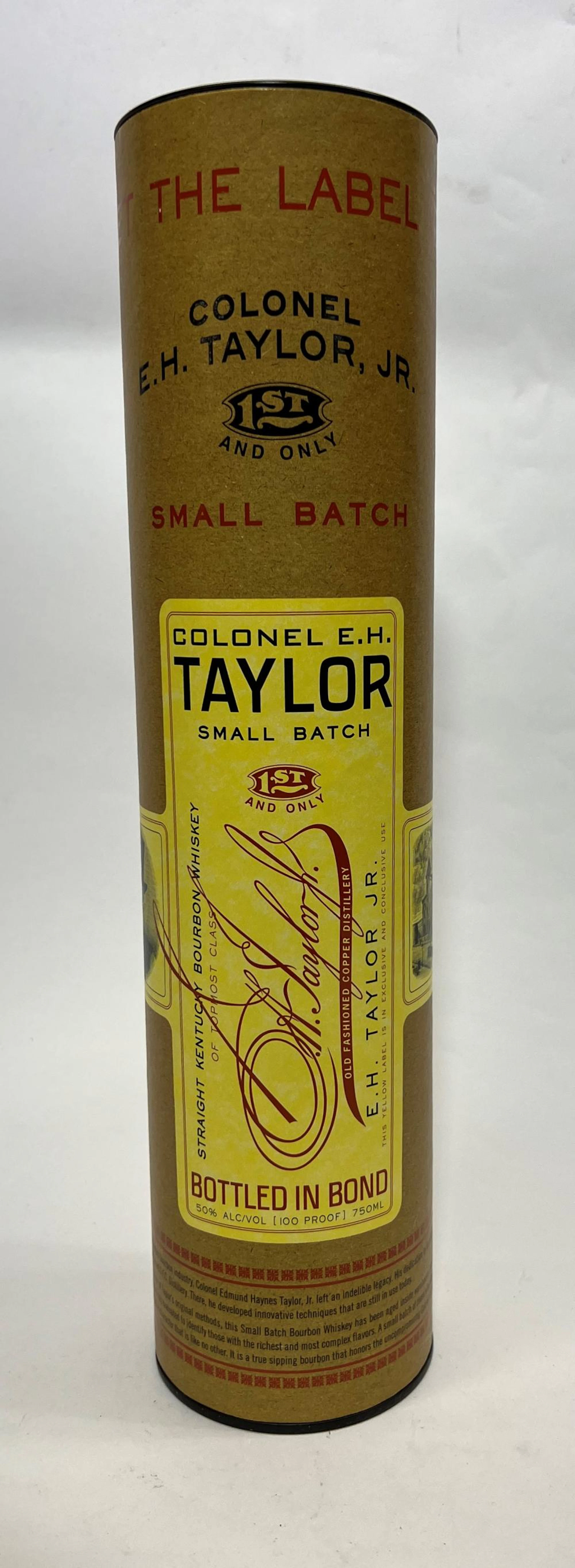 One Colonel E H Taylor Small Batch Straight Kentucky Bourbon Whiskey