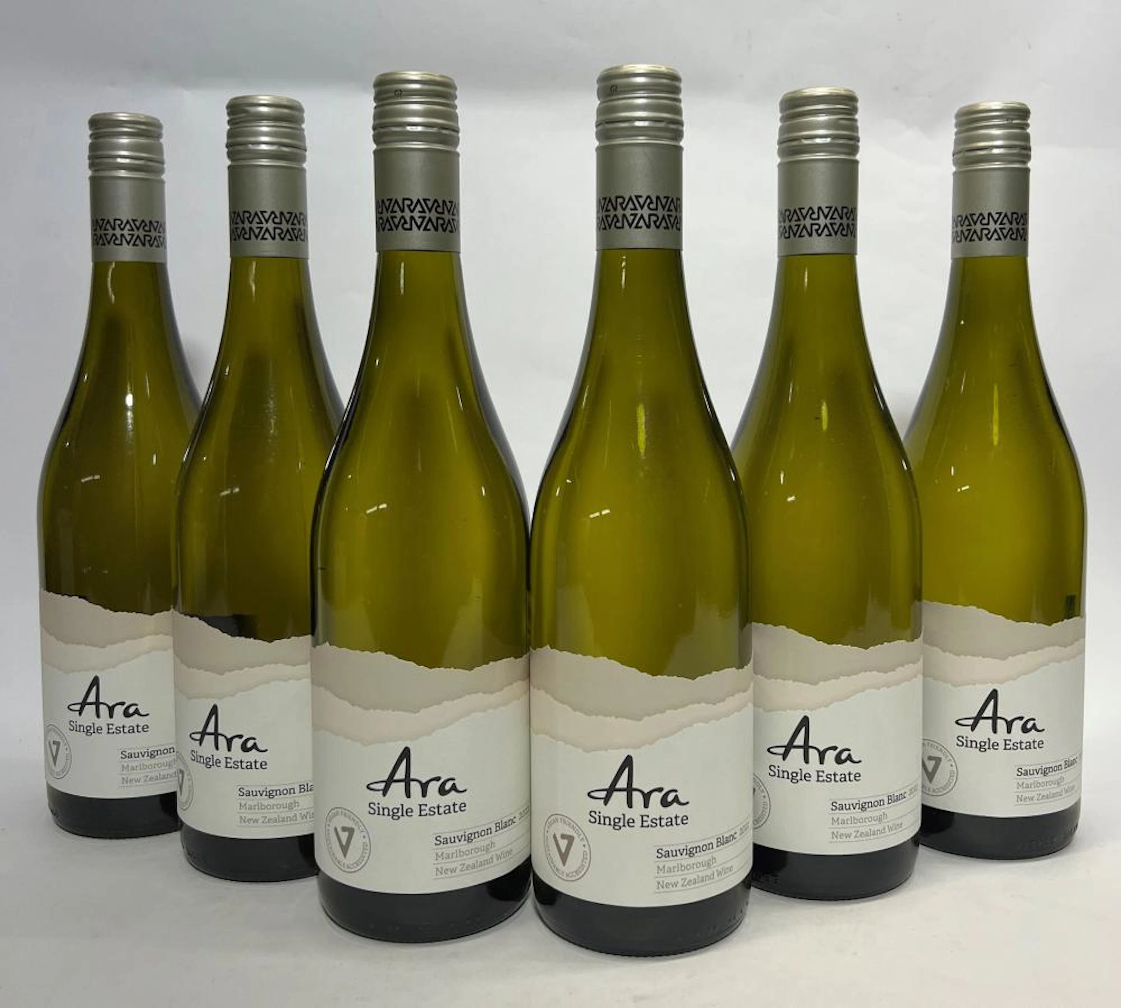 Six Ara Estate Sauvignon Blanc, 2022, 750 ml bottles