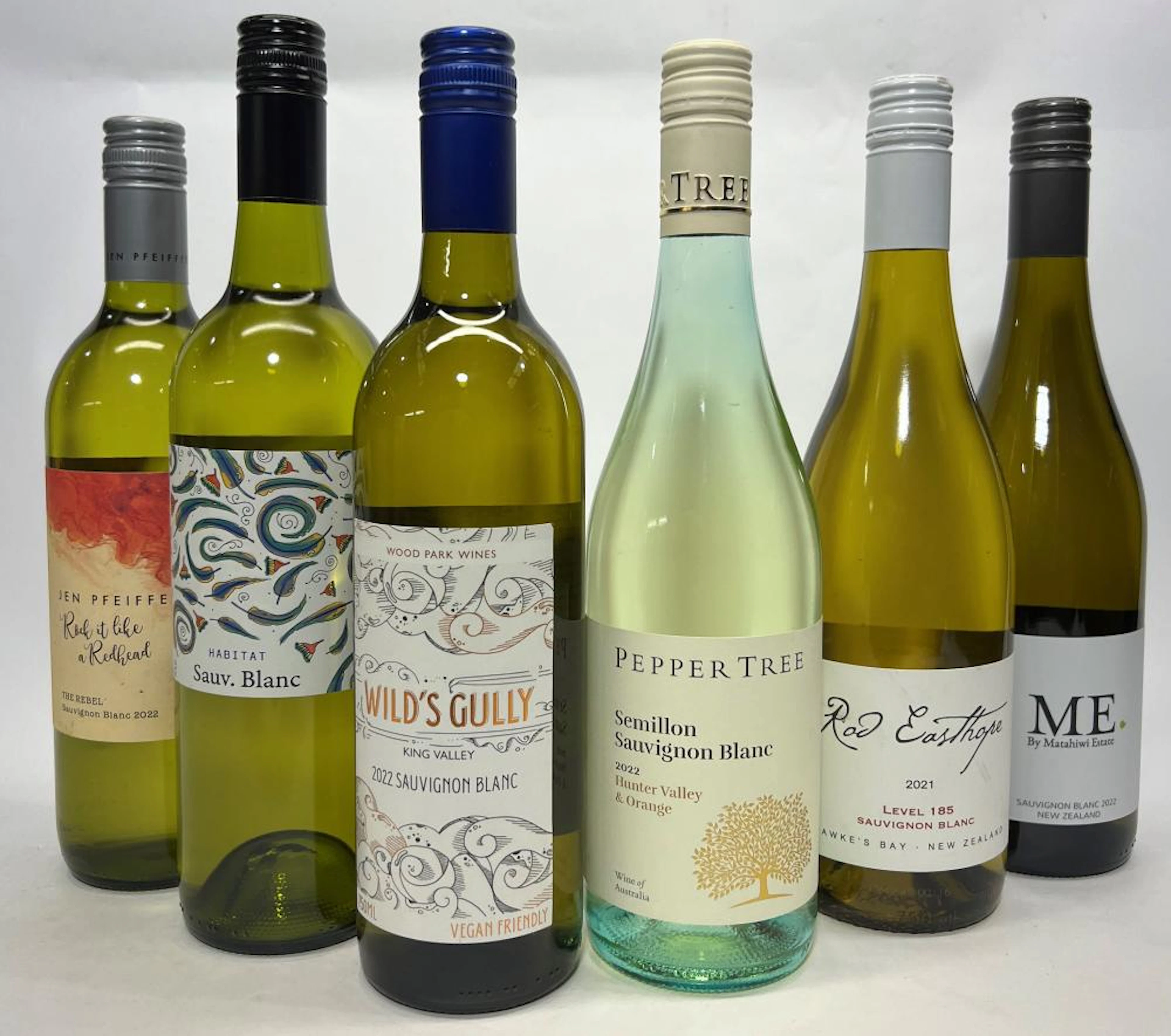 Six Mixed Sauvignon Blancs including Jen Pfeiffe