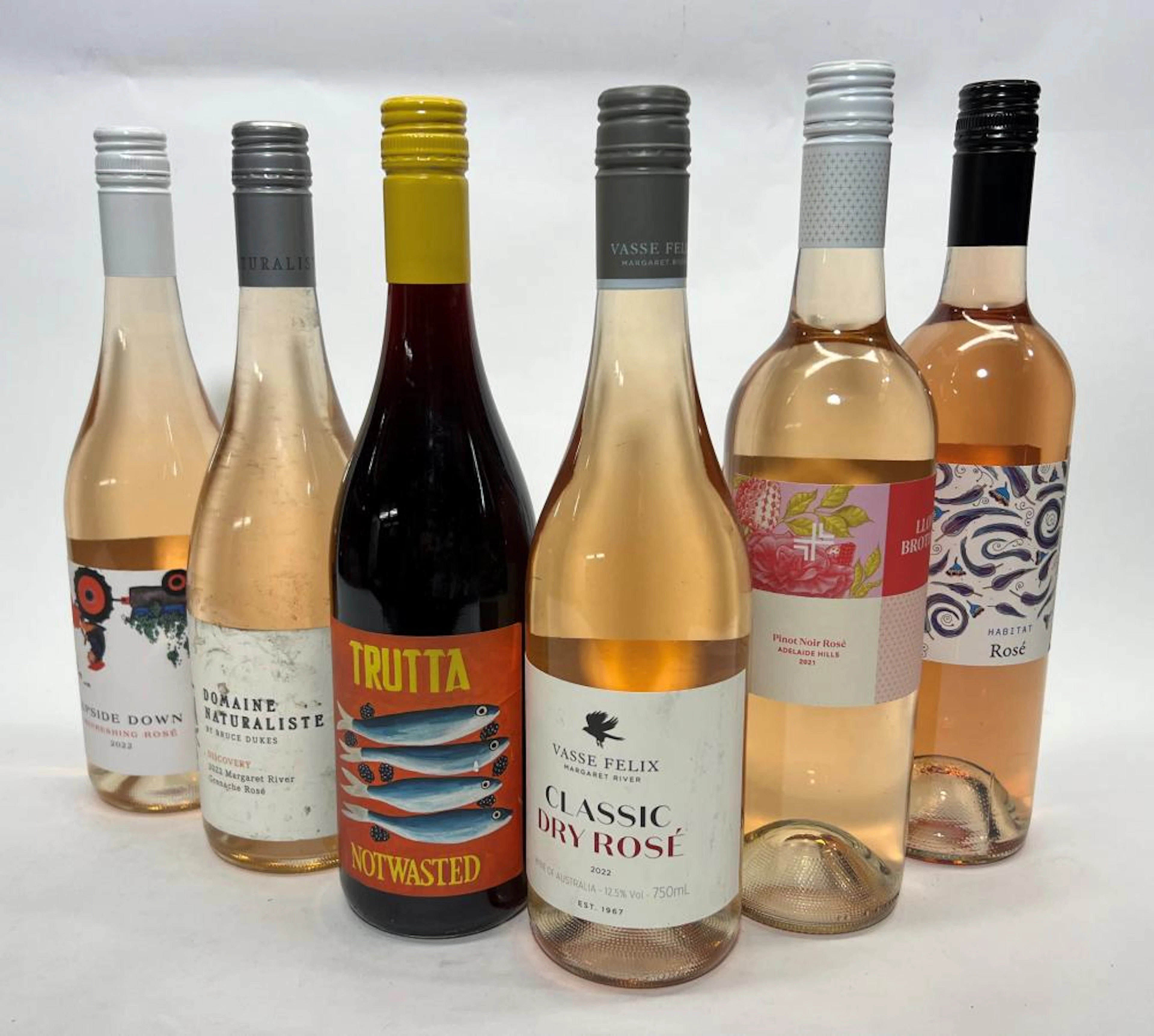 Six Assorted Rose & Summer Rogue including Upside Down