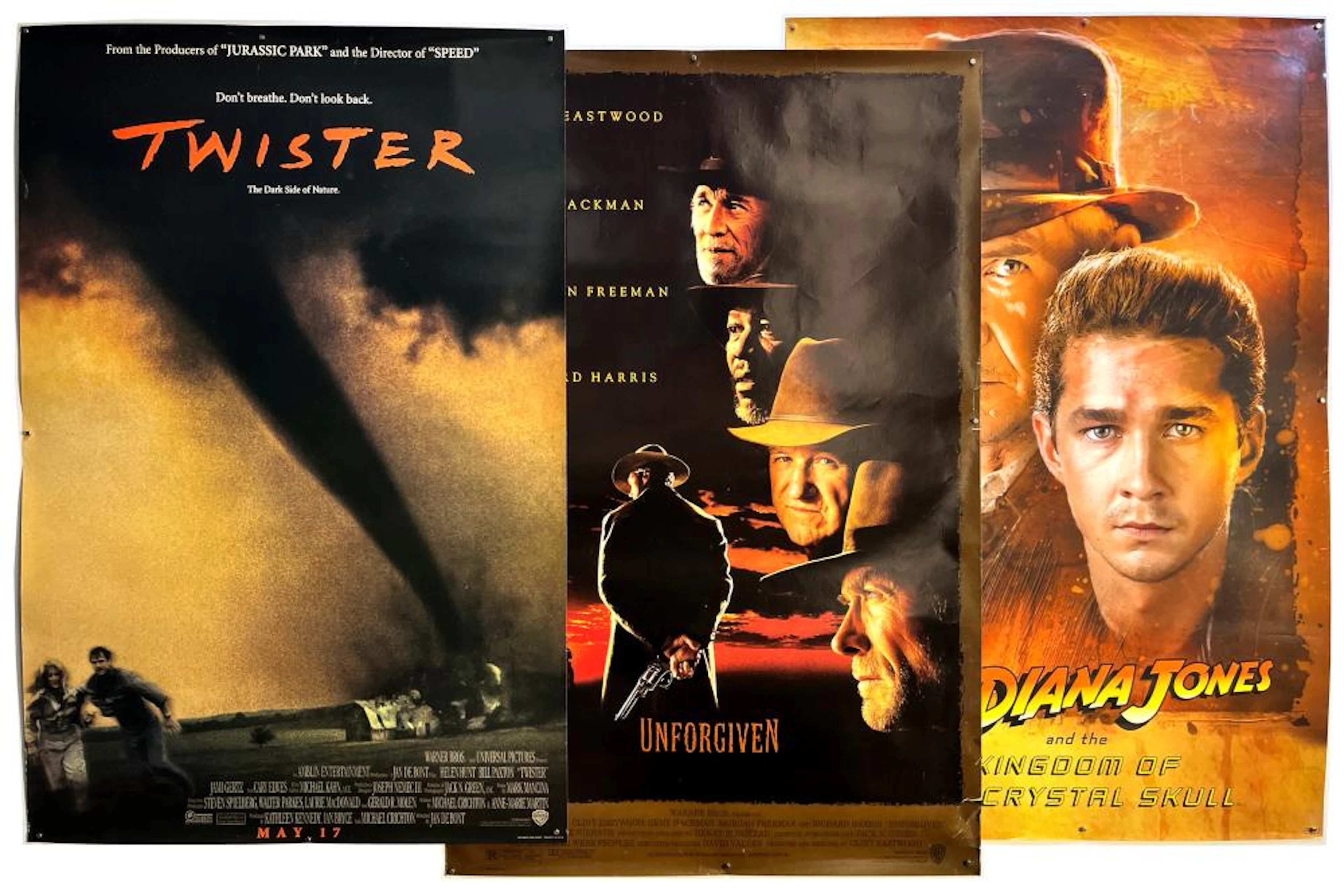 Three One Sheet Movie Posters