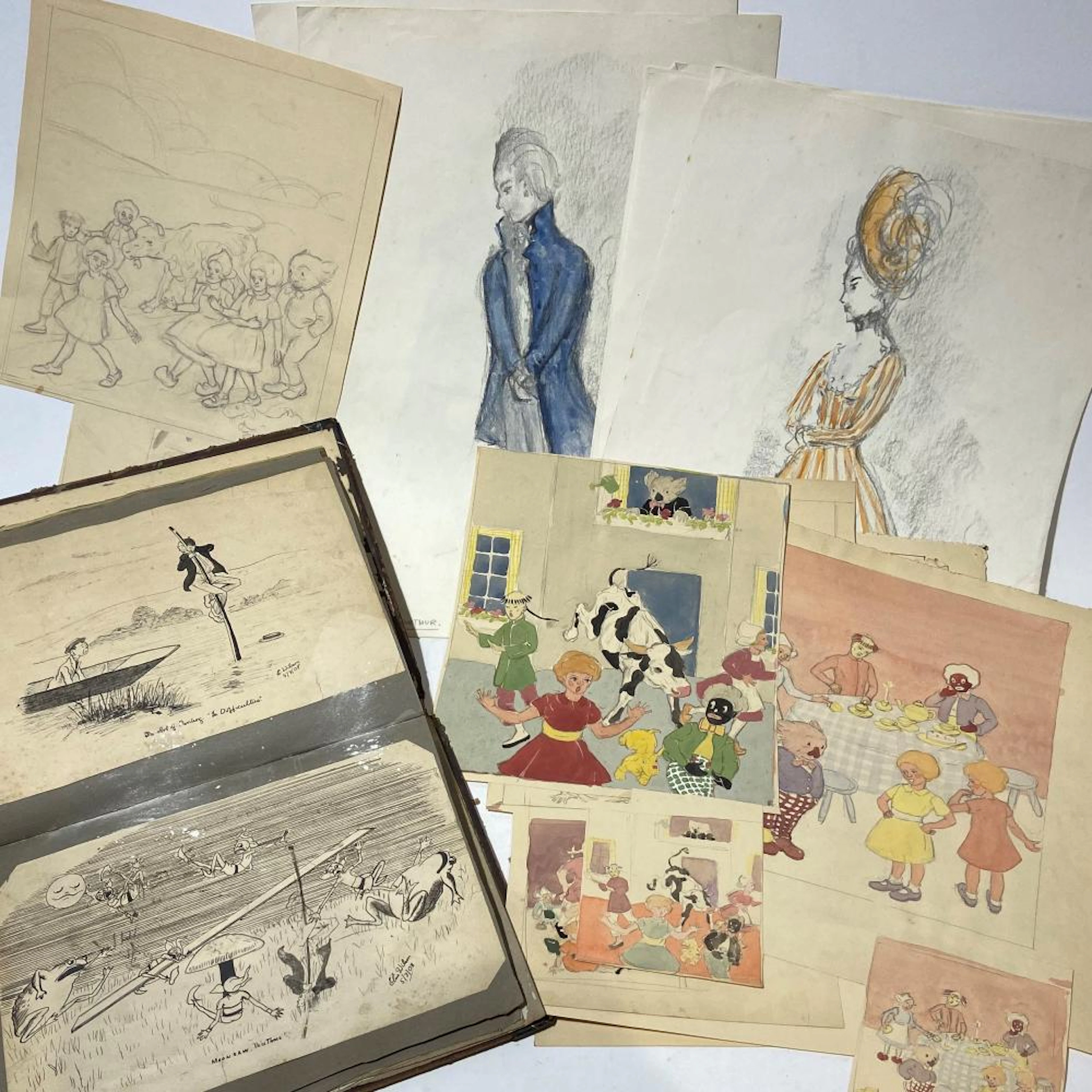 Costume Designs, Keepsake Album & Artwork for Children's Book