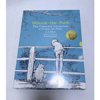A book set marked Winnie-the-pooh
