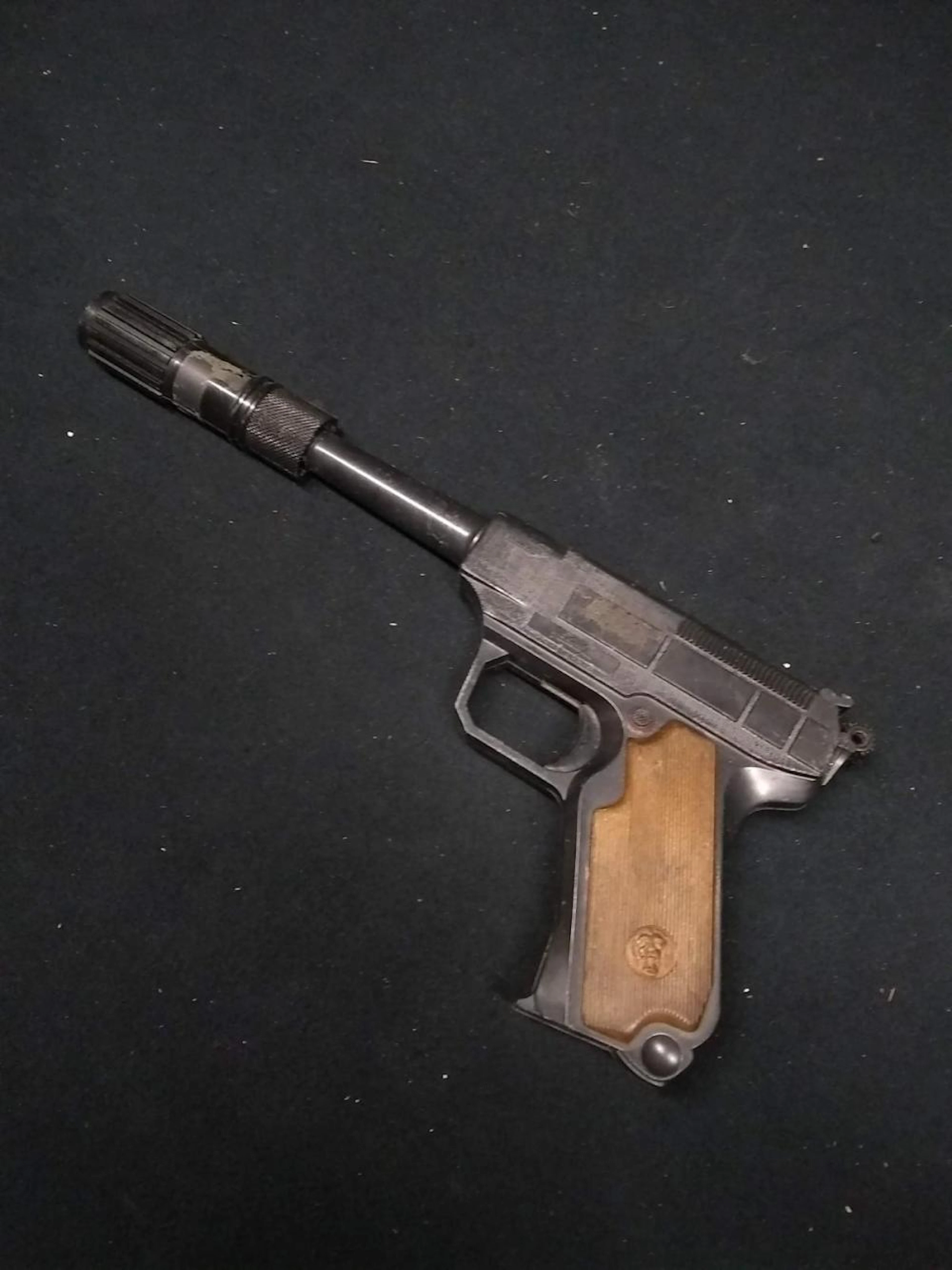 Vintage Edison Giocattoli Lionmatic Toy Cap Gun