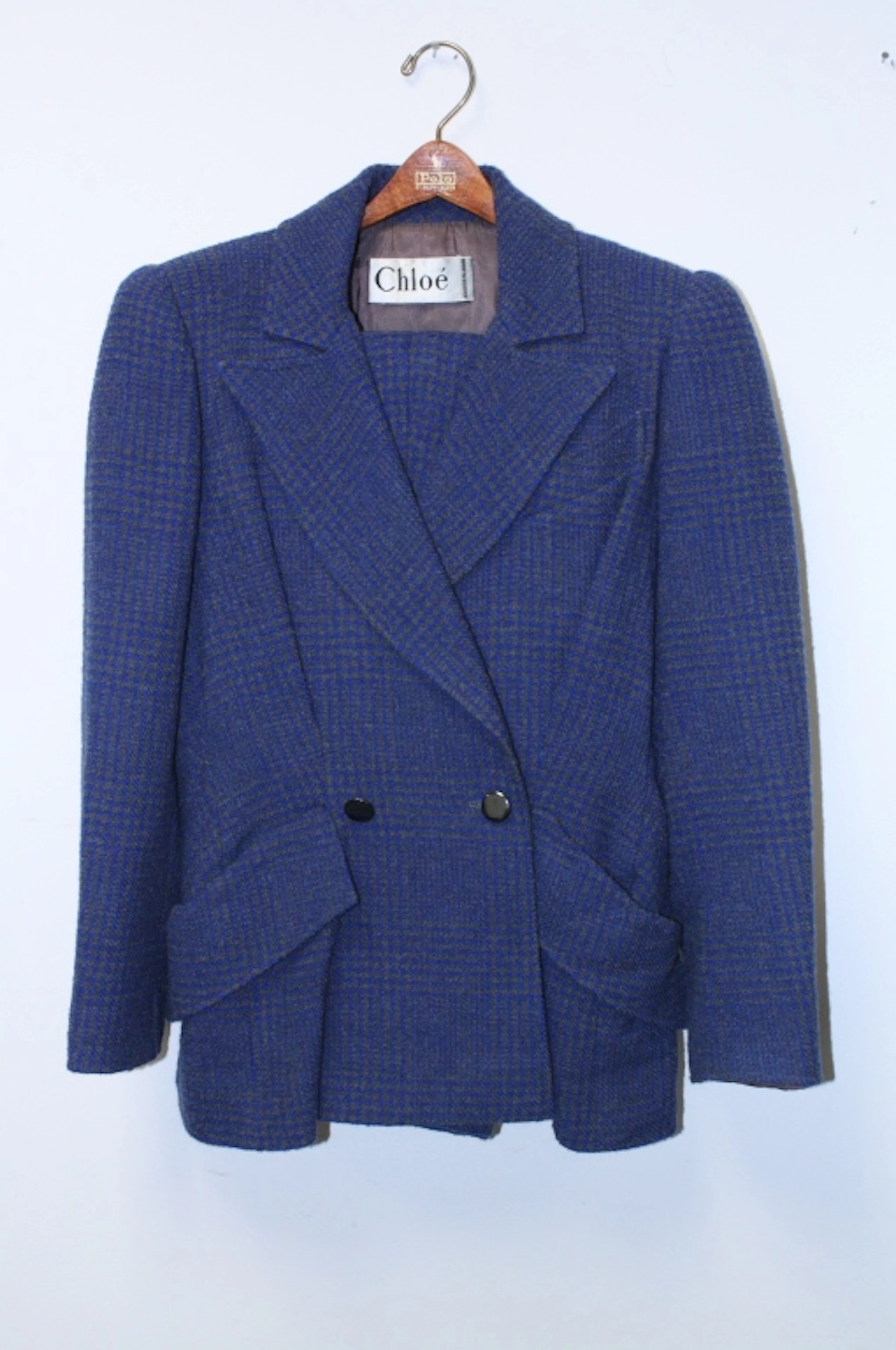 CHLOE Vintage Jacket Pants Wool
