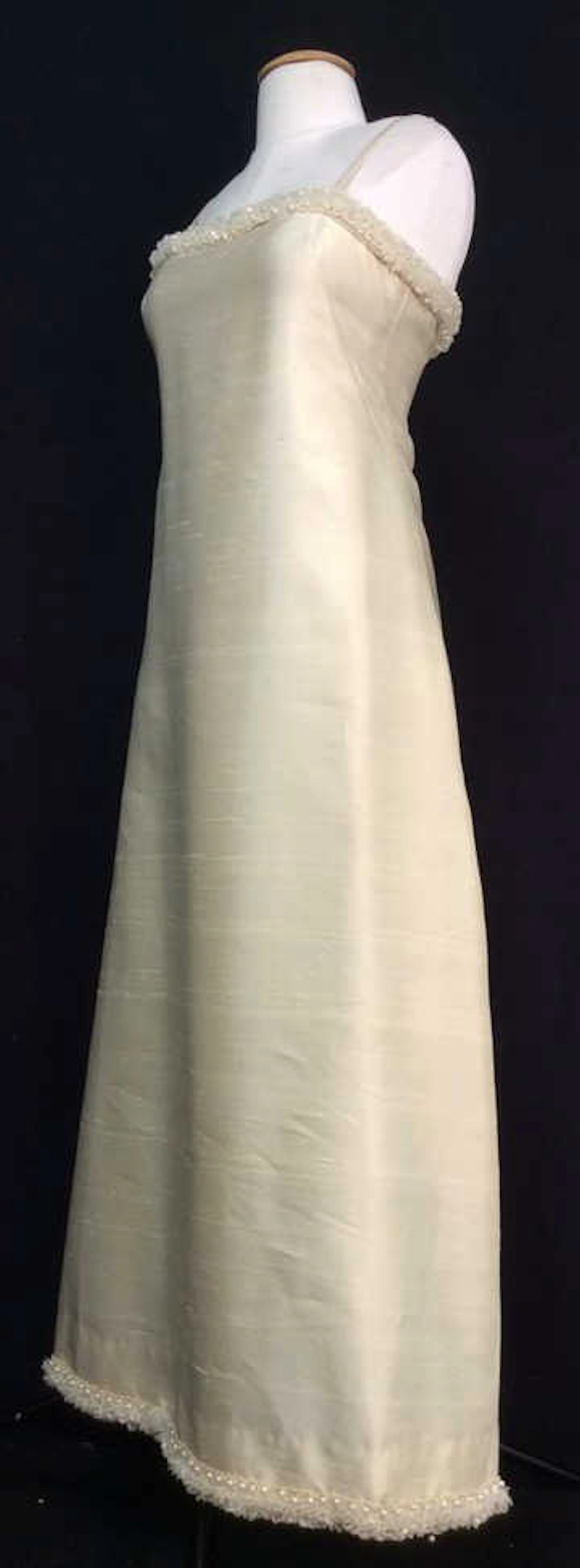 Vintage Beaded Embroidered Wedding Dress