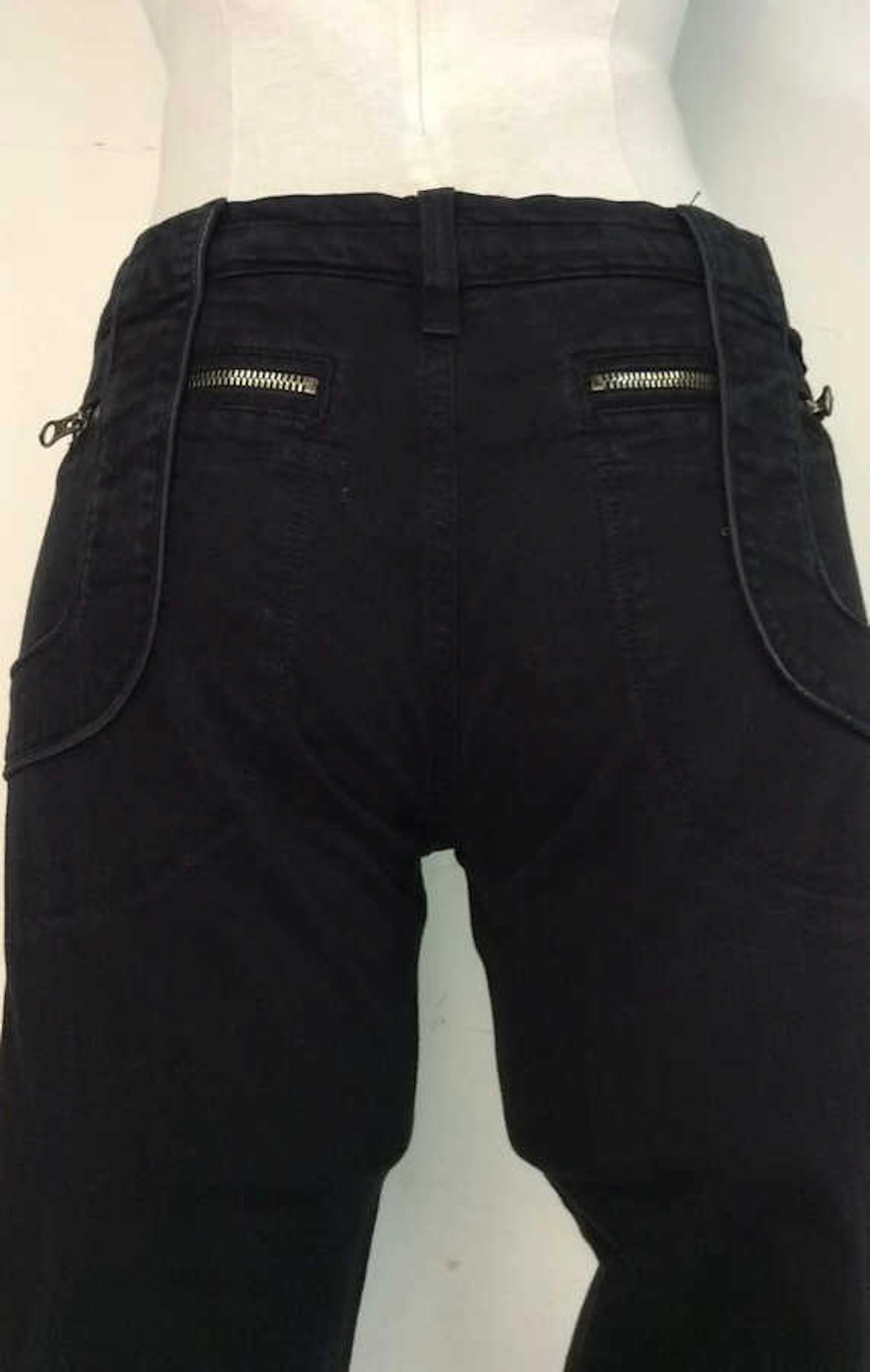 STELLA MCCARTNEY Black Cotton Jeans
