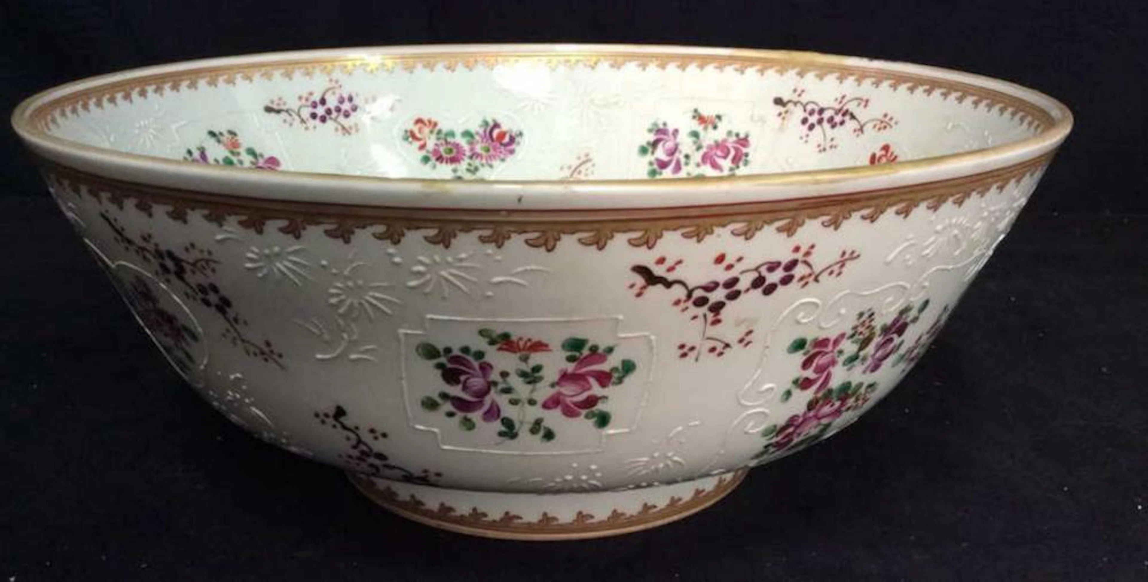 French Samson?s Porcelain Antique Bowl