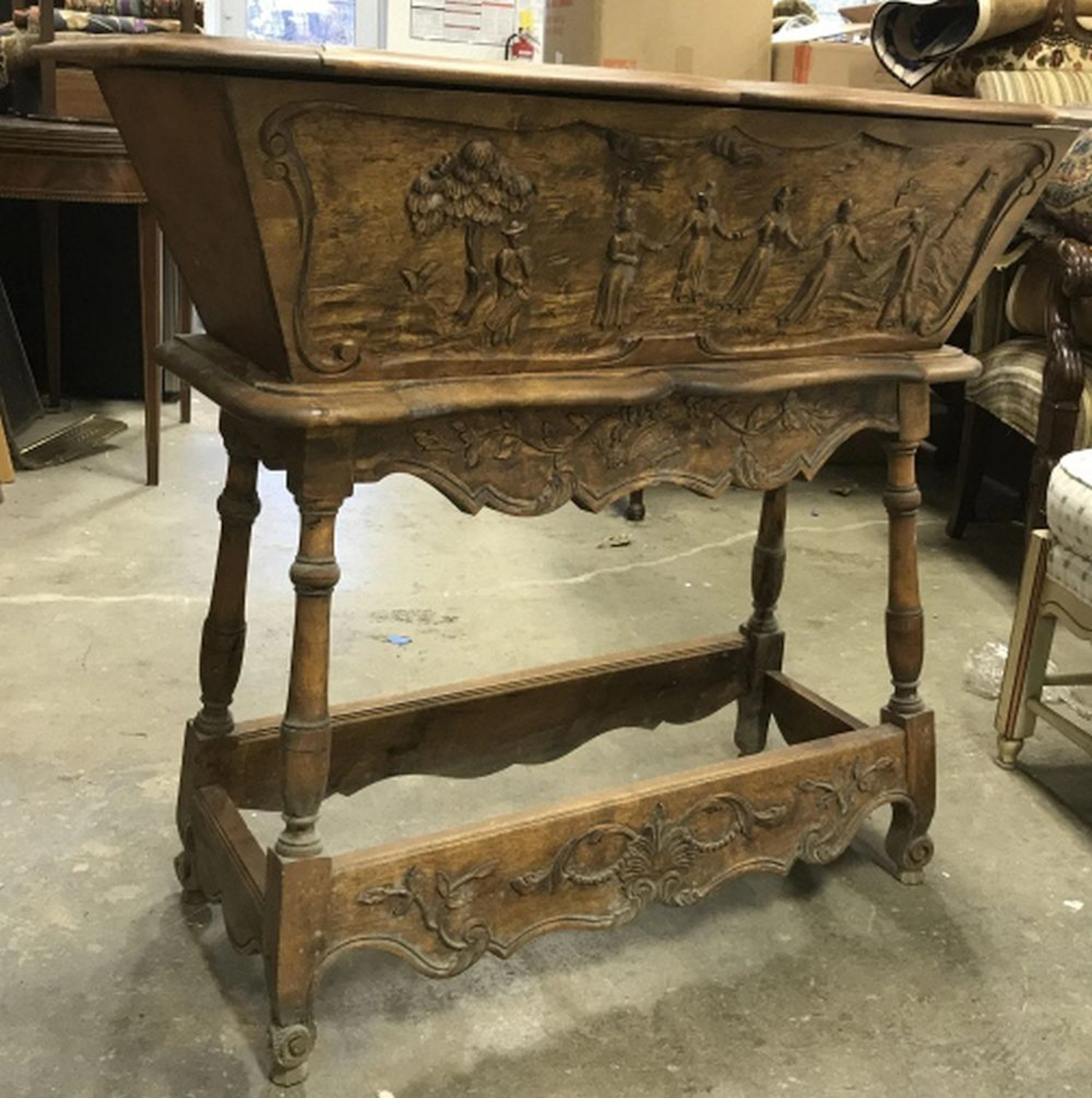 Antique Louis XV Style French Petrin Sideboard