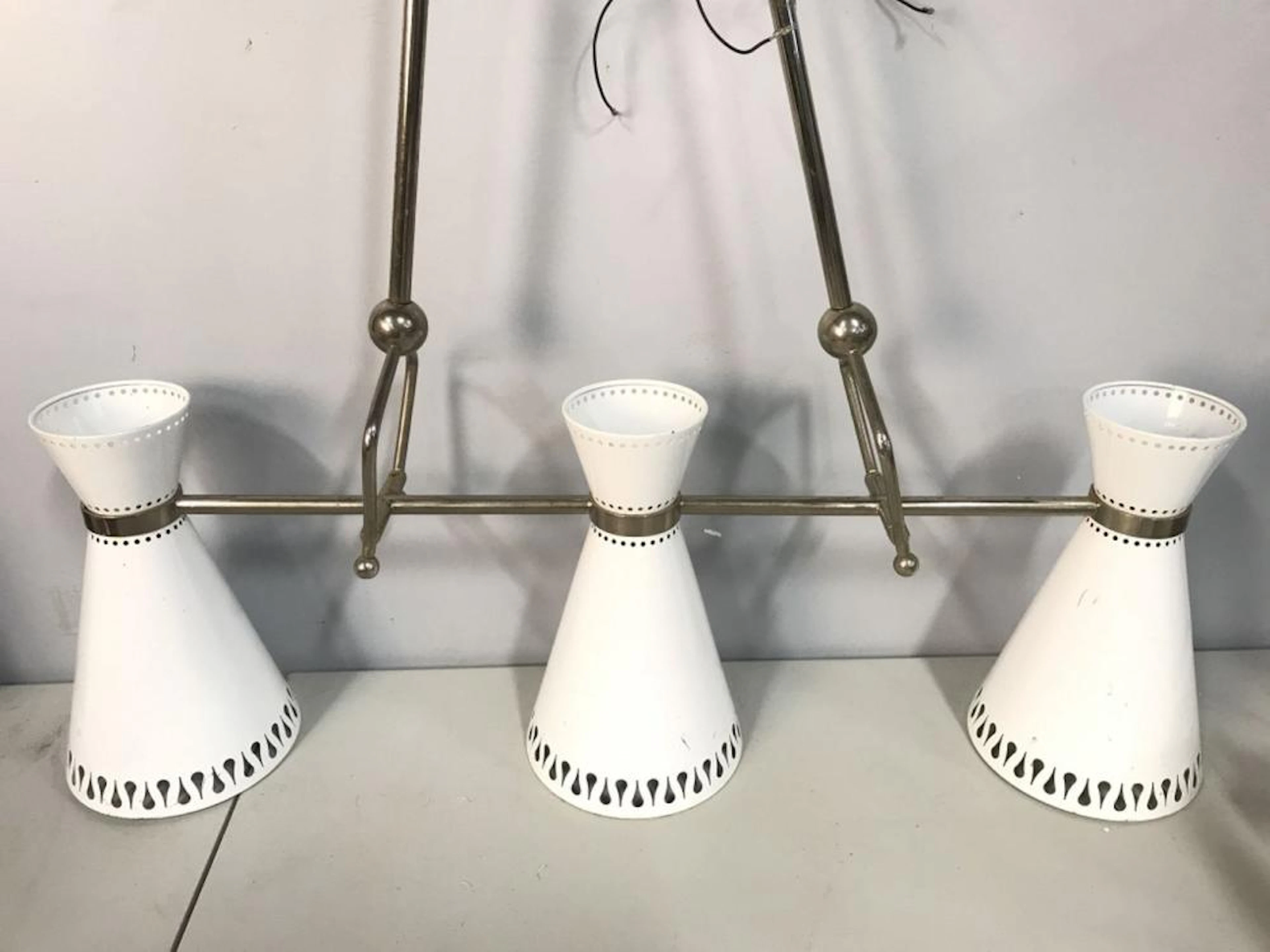 Jonathan Adler The Havana Triple Pendant Light