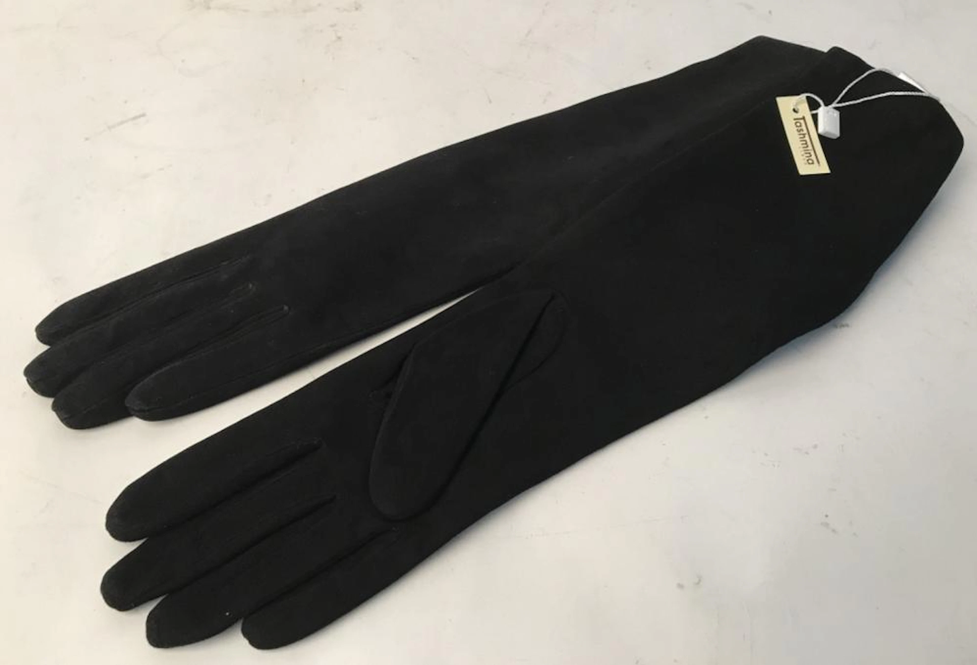 Giorgio SERMONETA Ladies Suede Elbow Gloves
