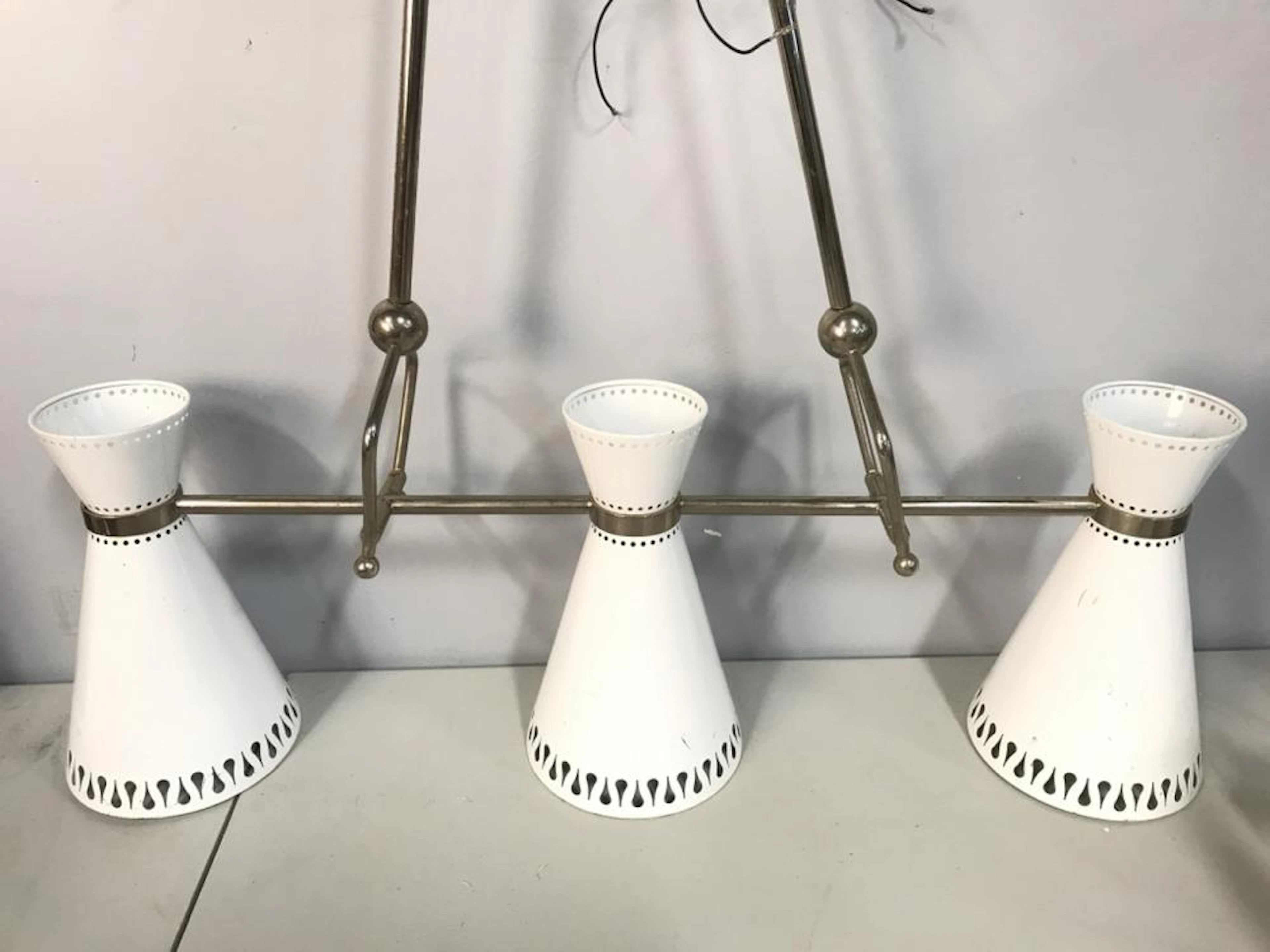 Jonathan Adler The Havana Triple Pendant Light