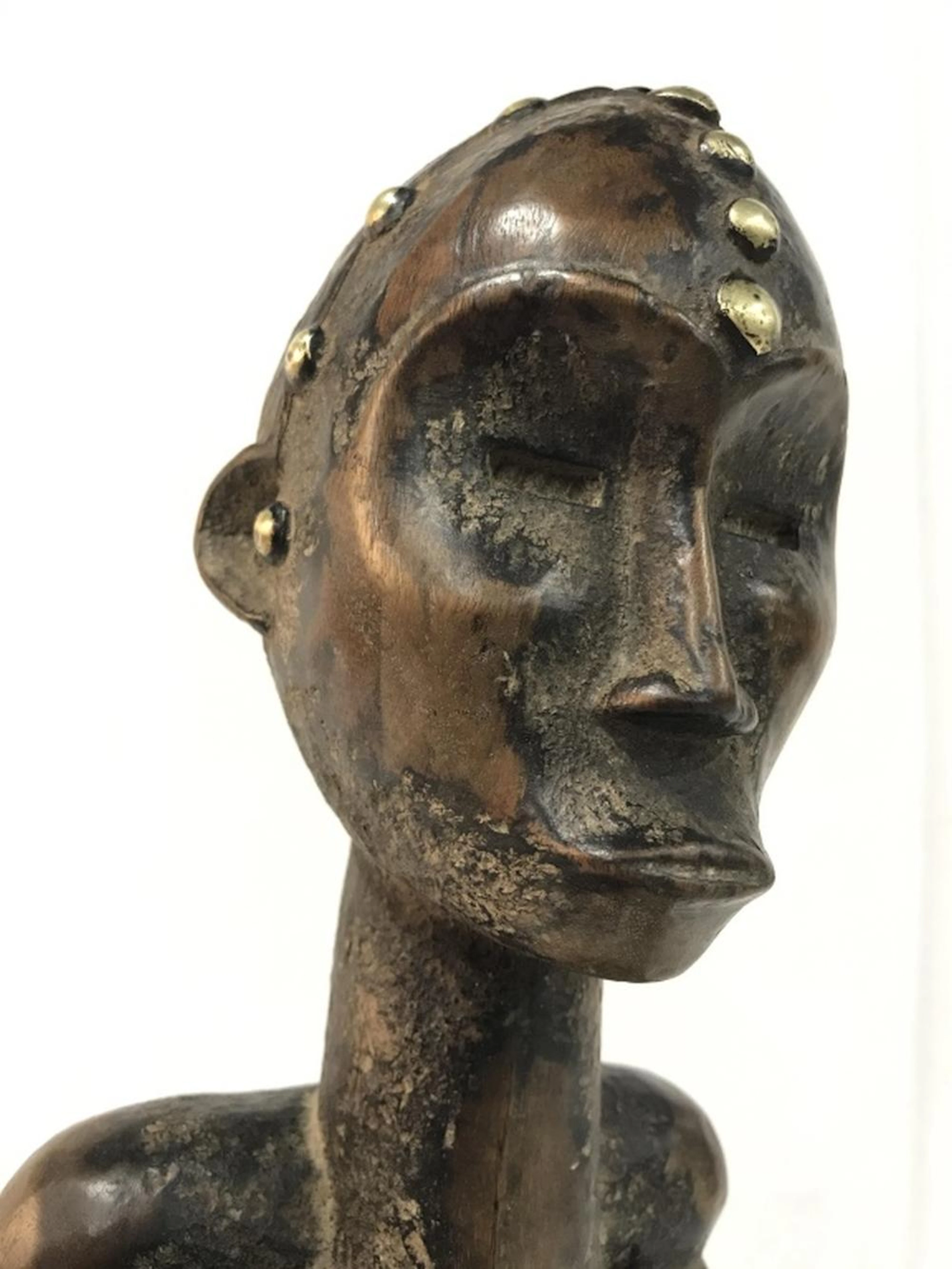 African Art Fang Byeri Figural Reliquary Sculpture