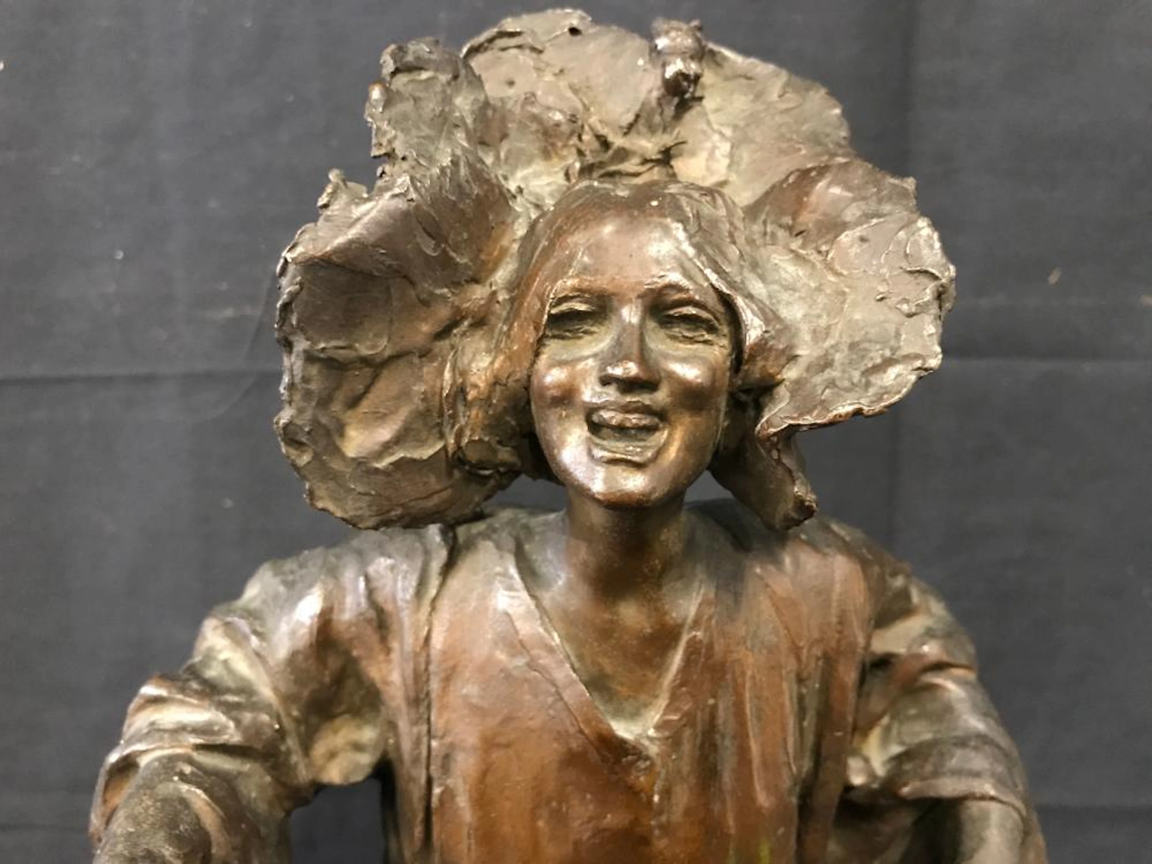 Signed Bronze Sculpture Giuseppe Renda