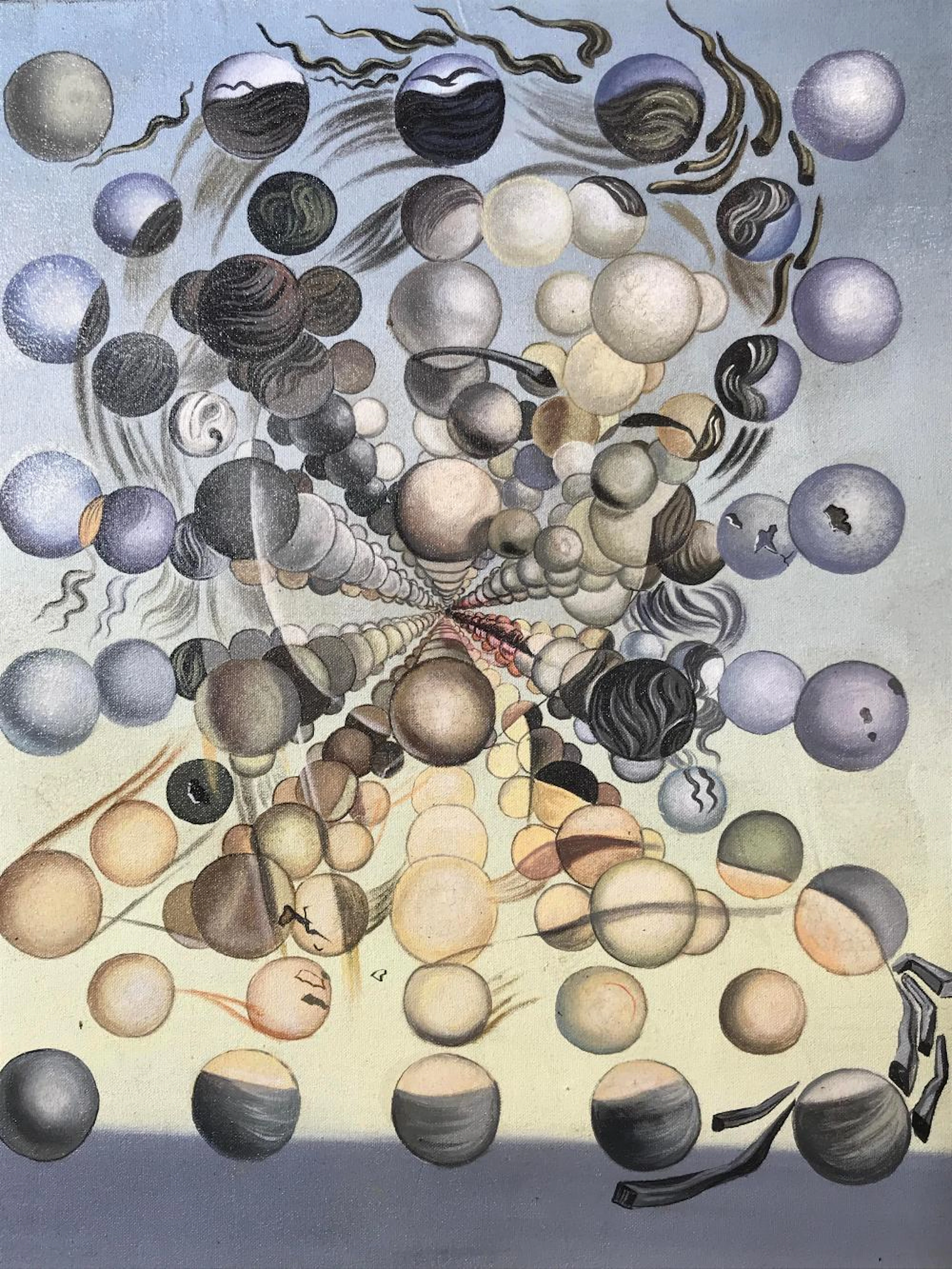Signed Oil on Canvas AFTER Salvador Dali