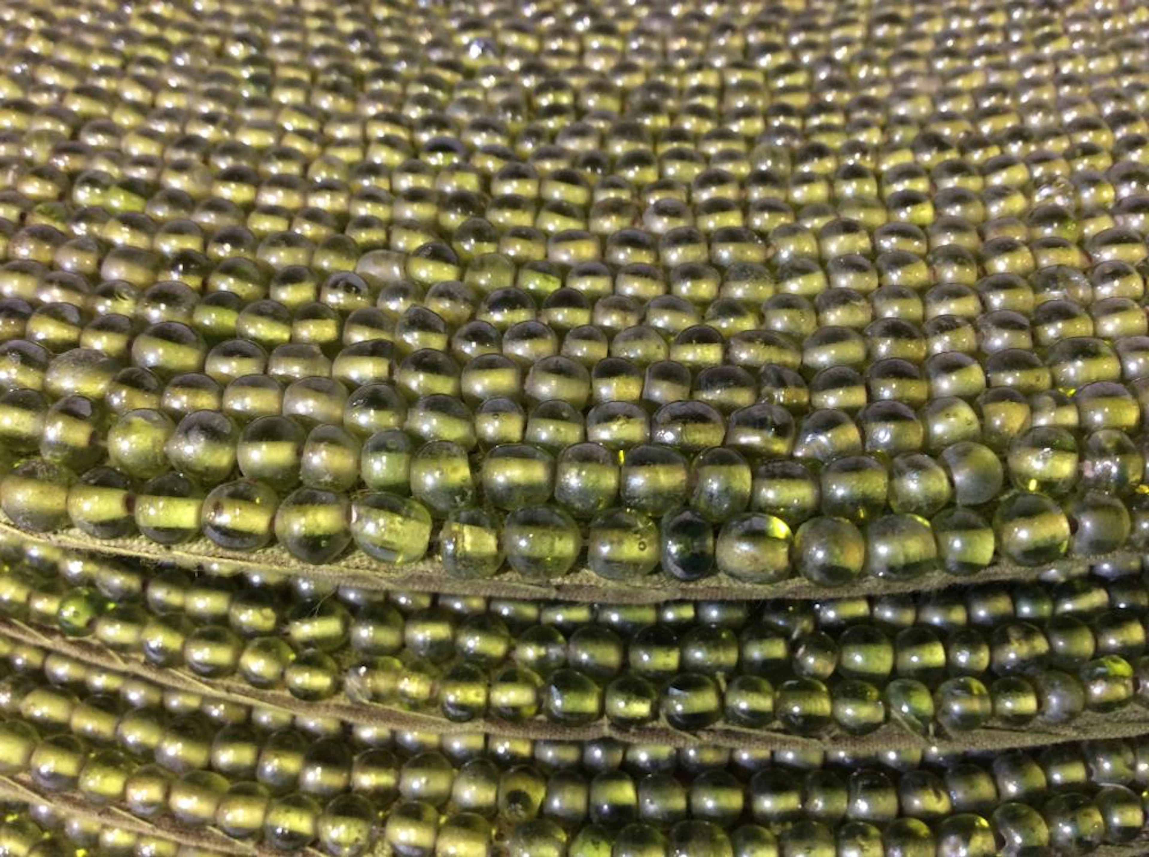 Luxury Glass Beaded Table Mat, Kim Seybert, 8 pcs