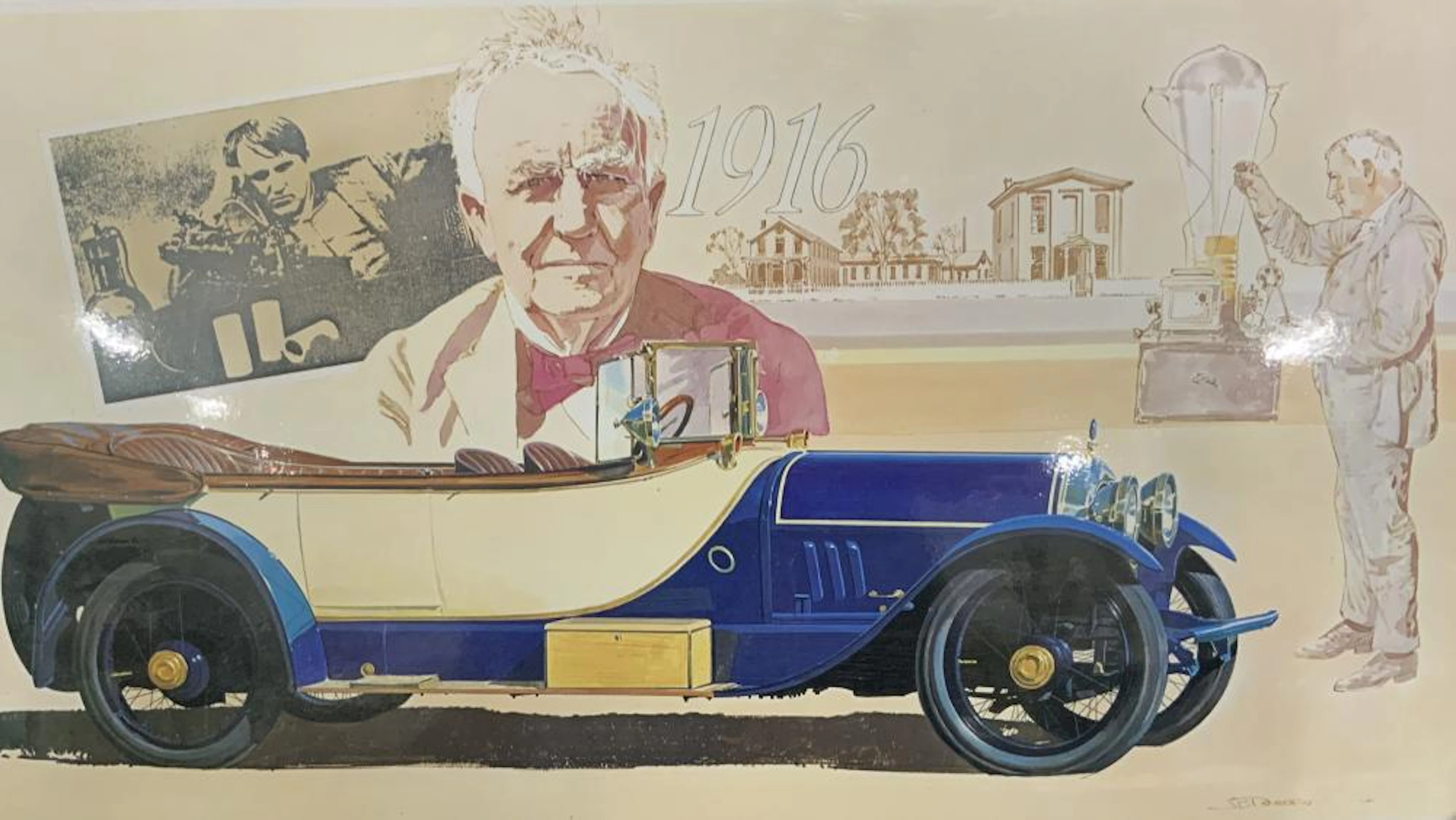 James Deneen Authentic Vintage Advertisement
