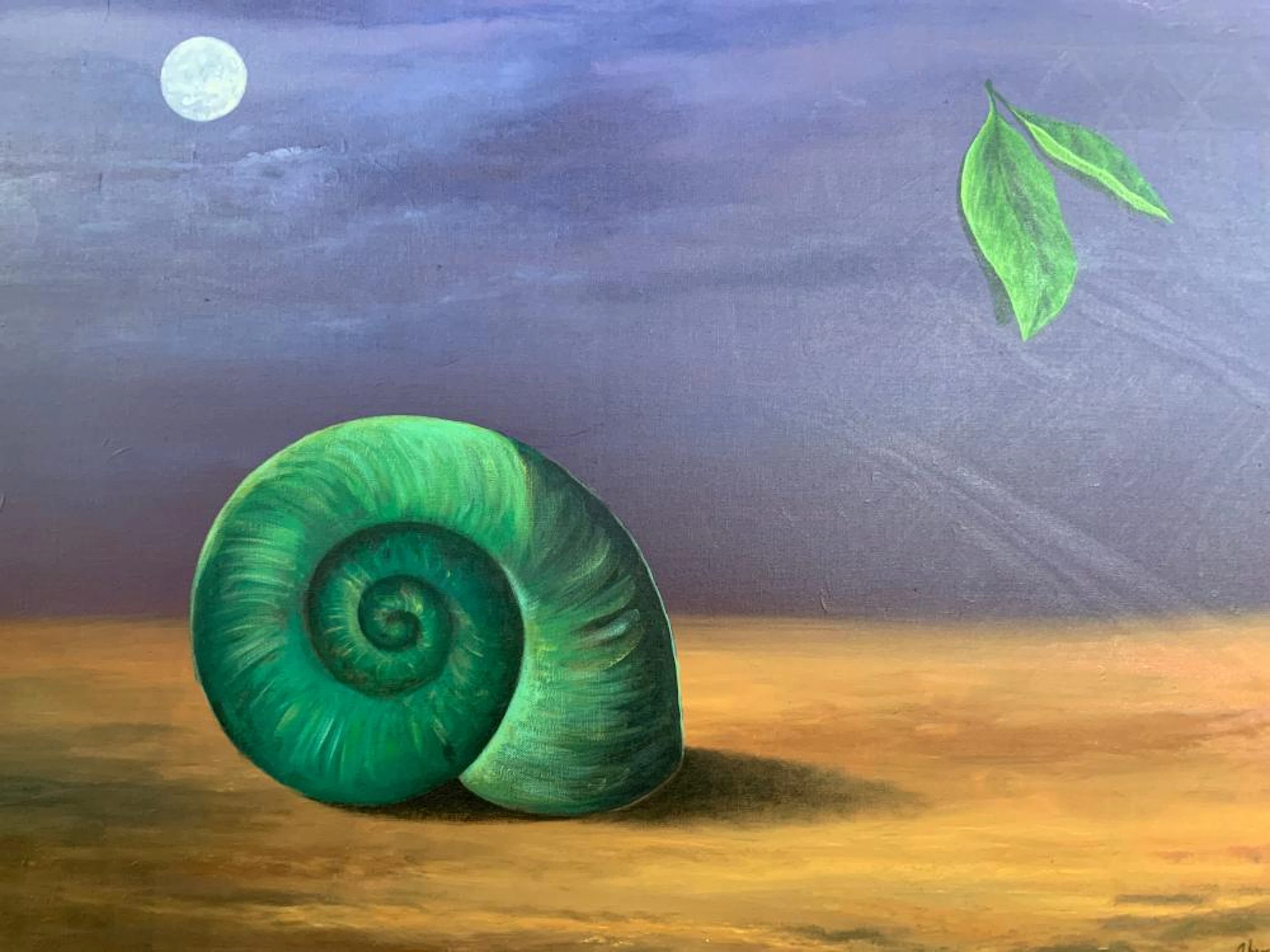 Signed Oil Painting AFTER Gertrude Abercrombie