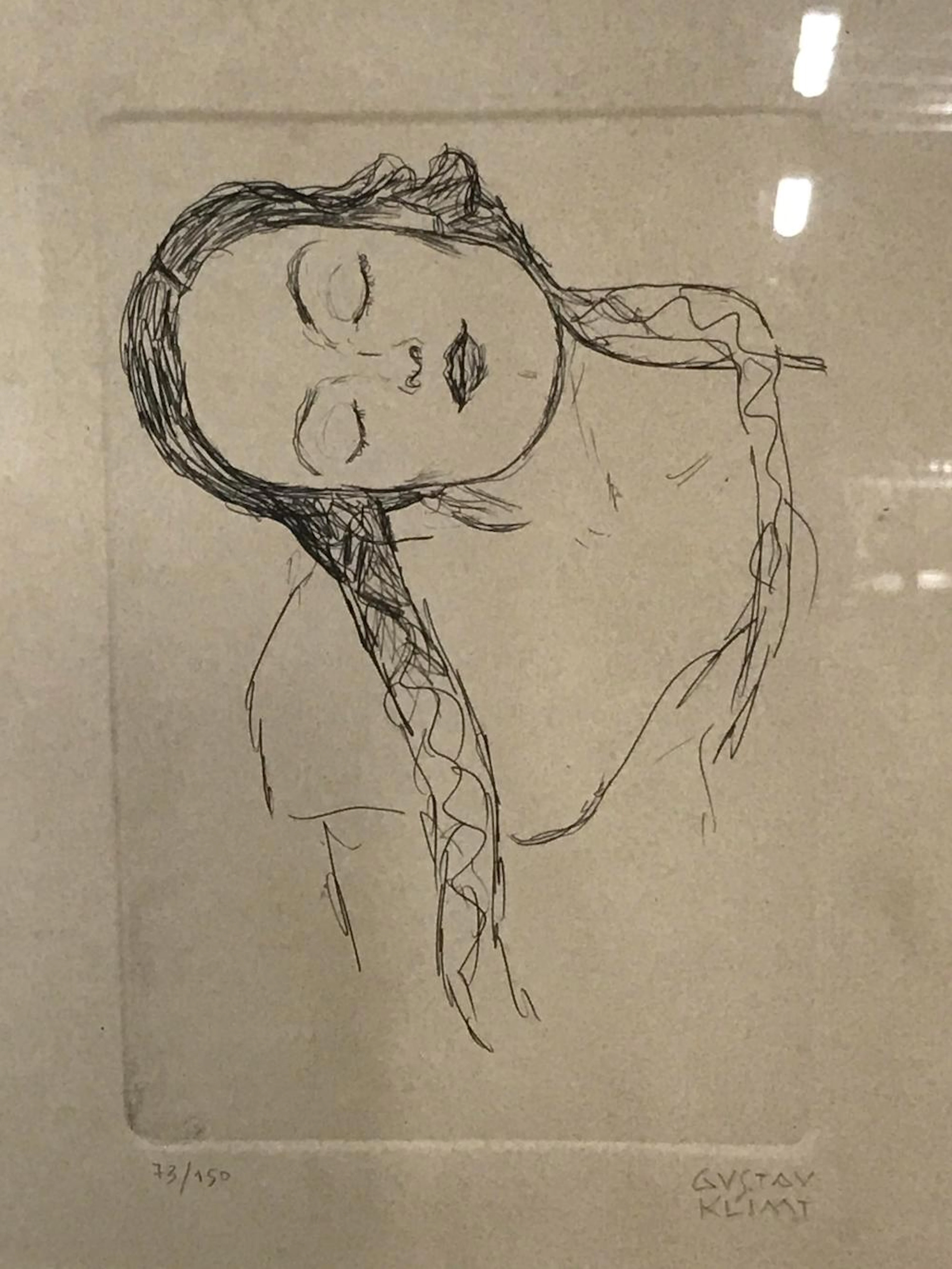 Gustav Klimt Signed Ltd Ed Lithograph