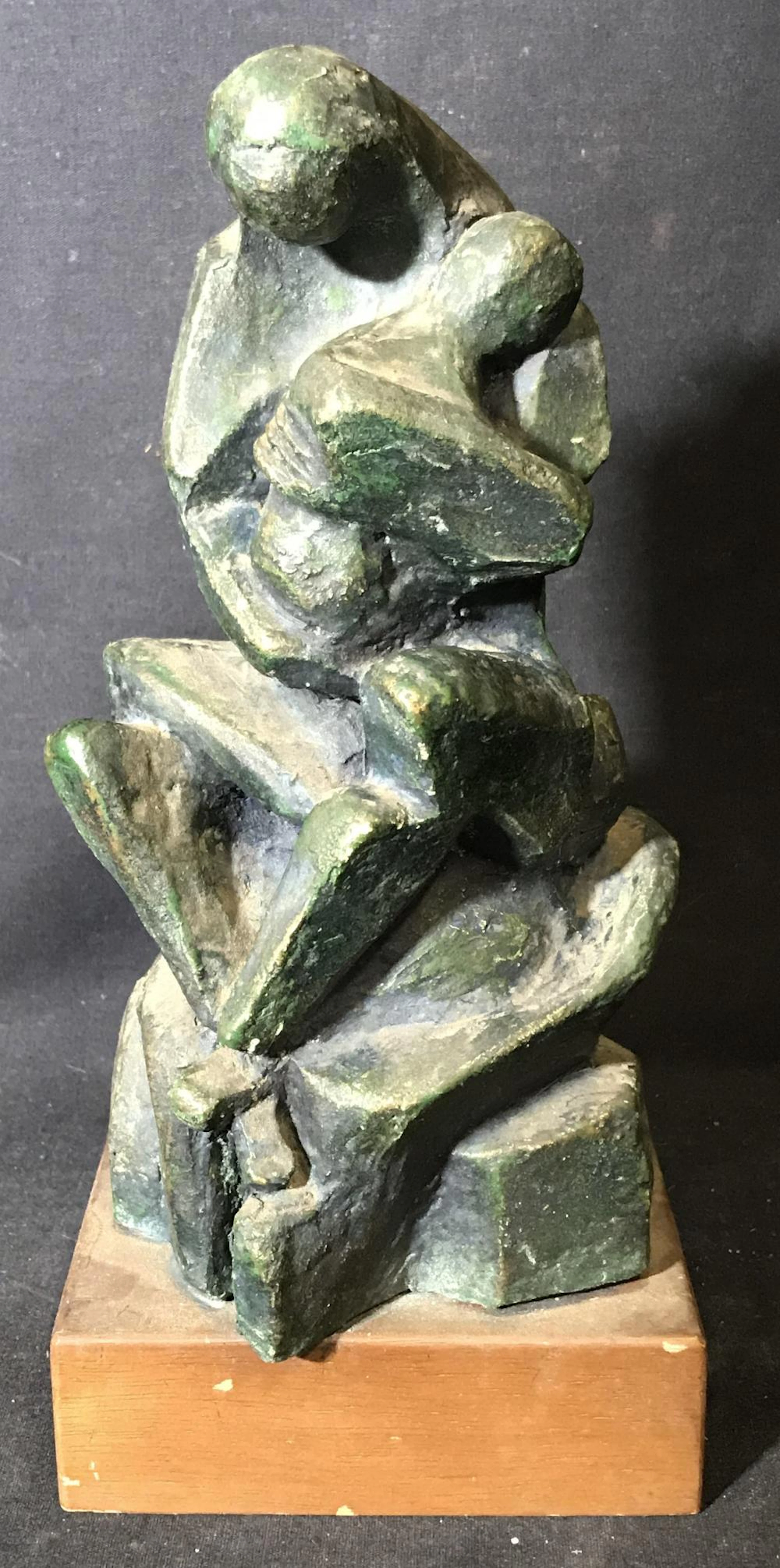 KOPLIK Signed Abstract Ceramic Sculpture
