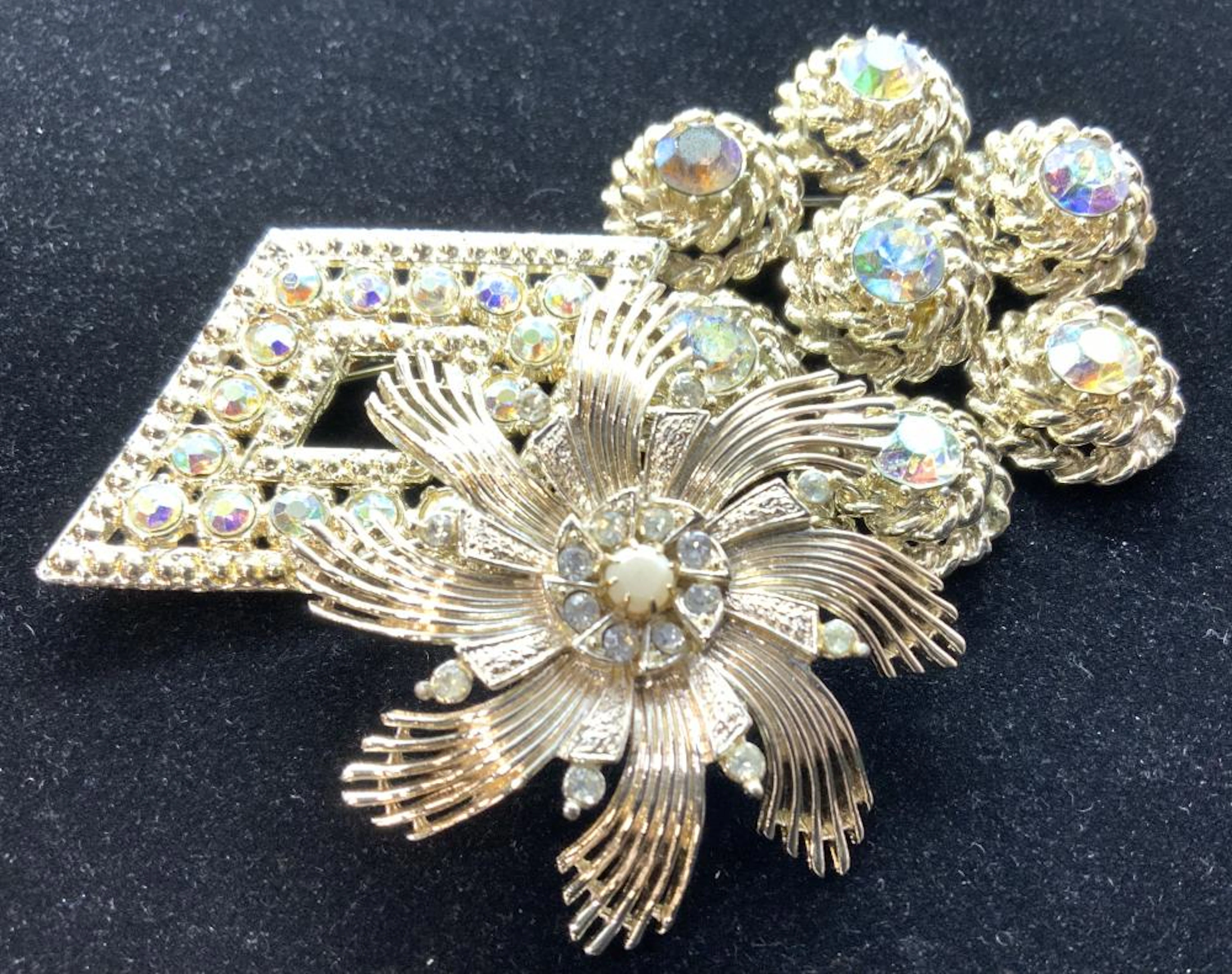 CORA, CEIL CHAPMAN Signed Brooch Pins, more