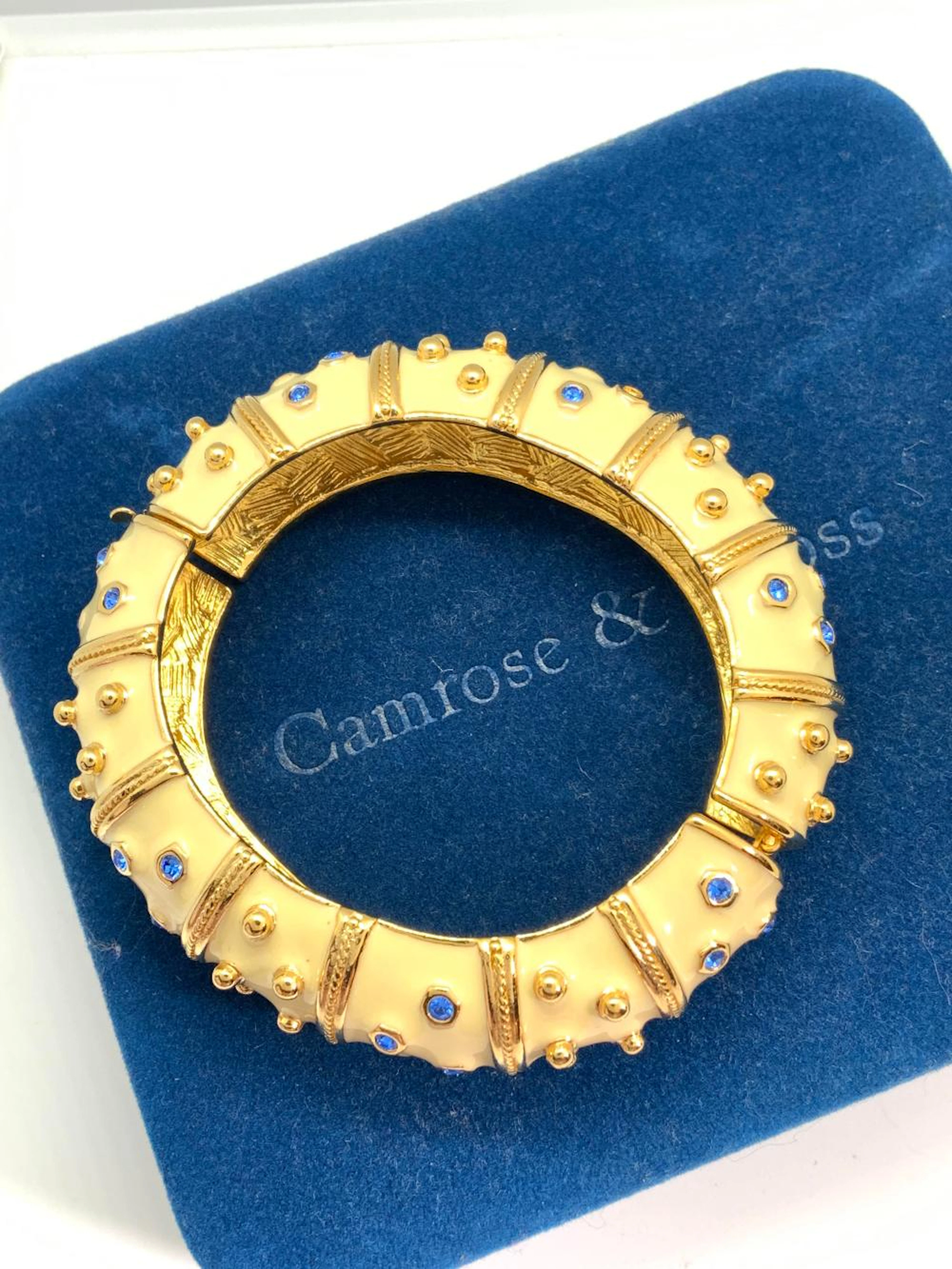 CAMROSE & KROSS JBK Enamel Crystal Bracelet W Case