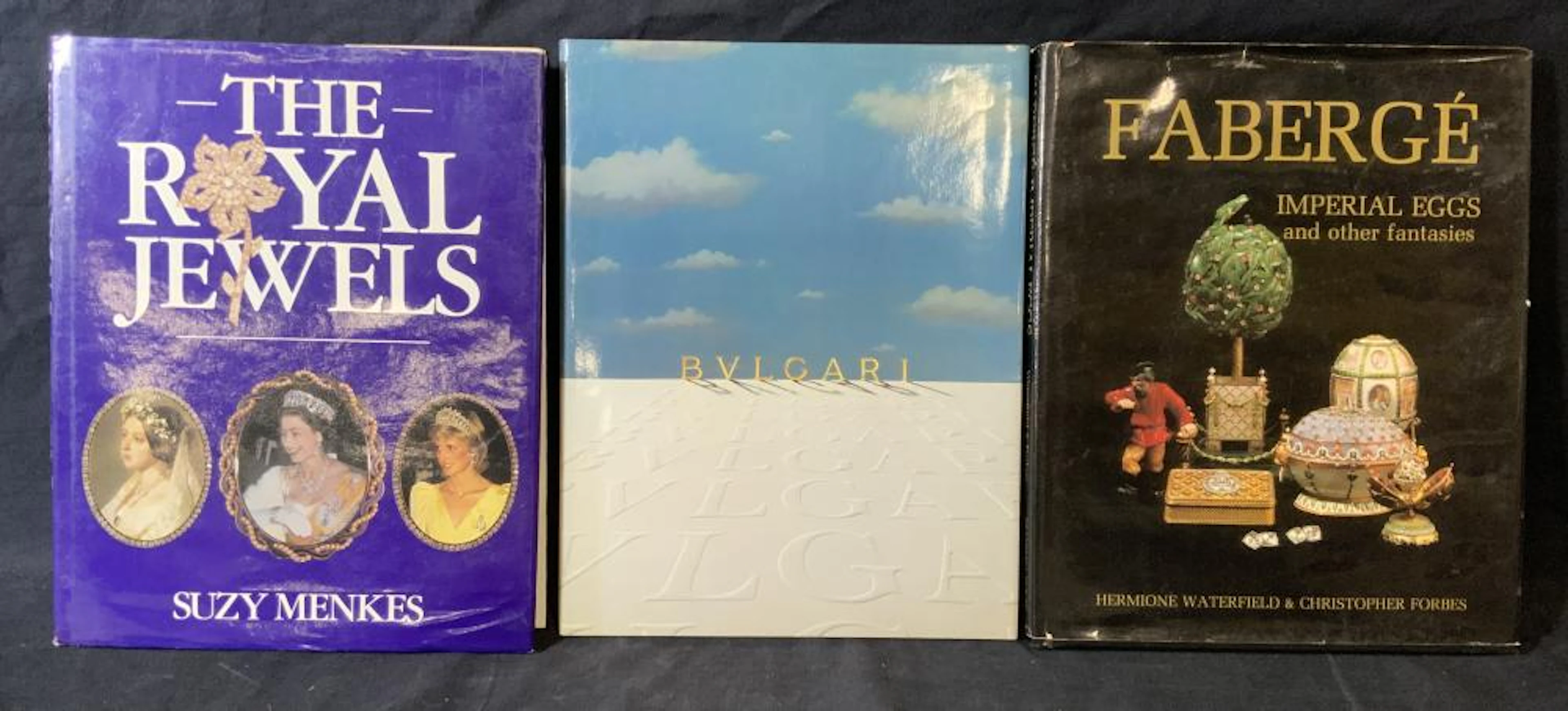 Group Lot 3 Books of Jewelry & Fabergé
