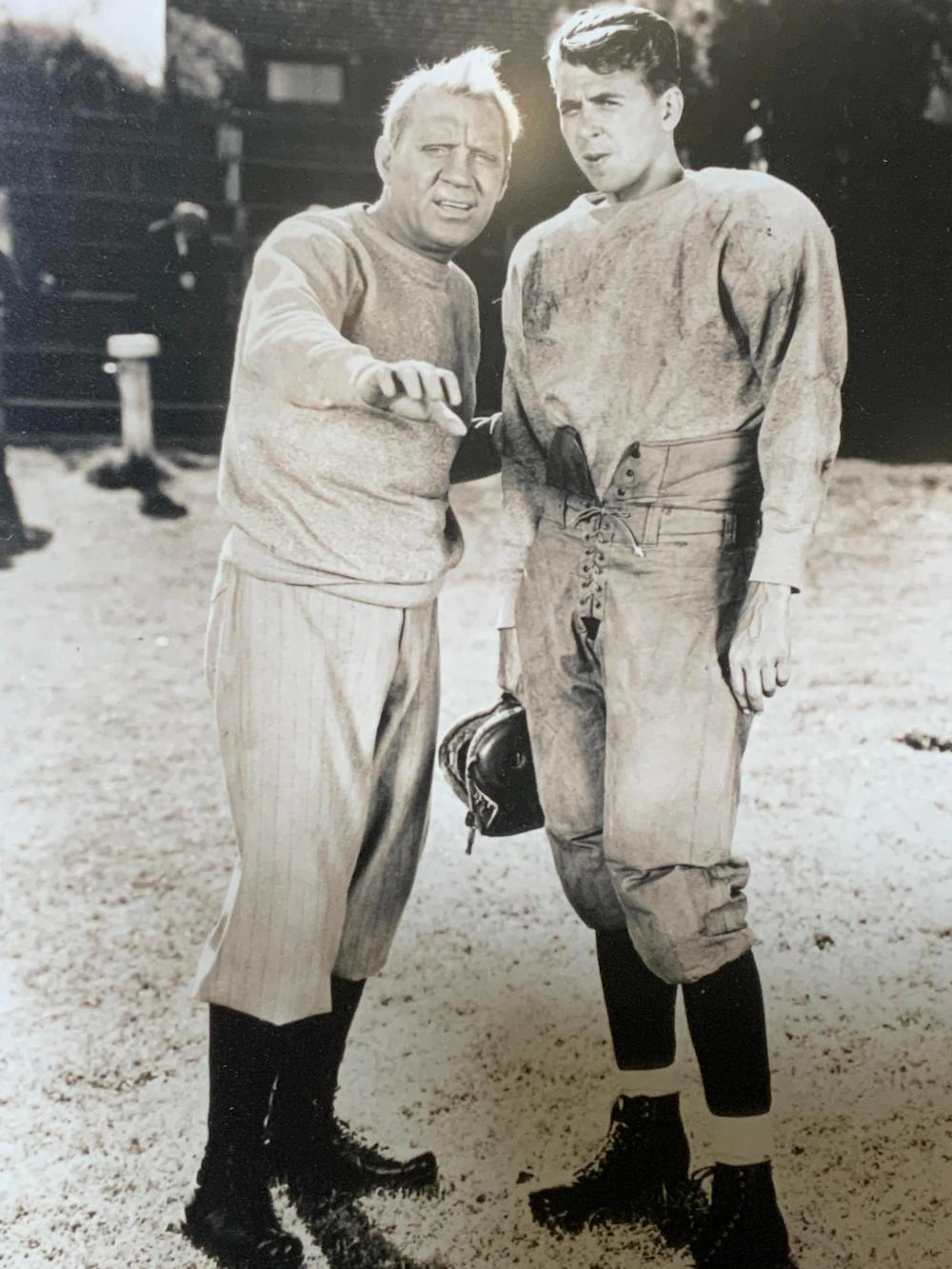 Vintage Photo of Ronald Regan & Pat O?Bria