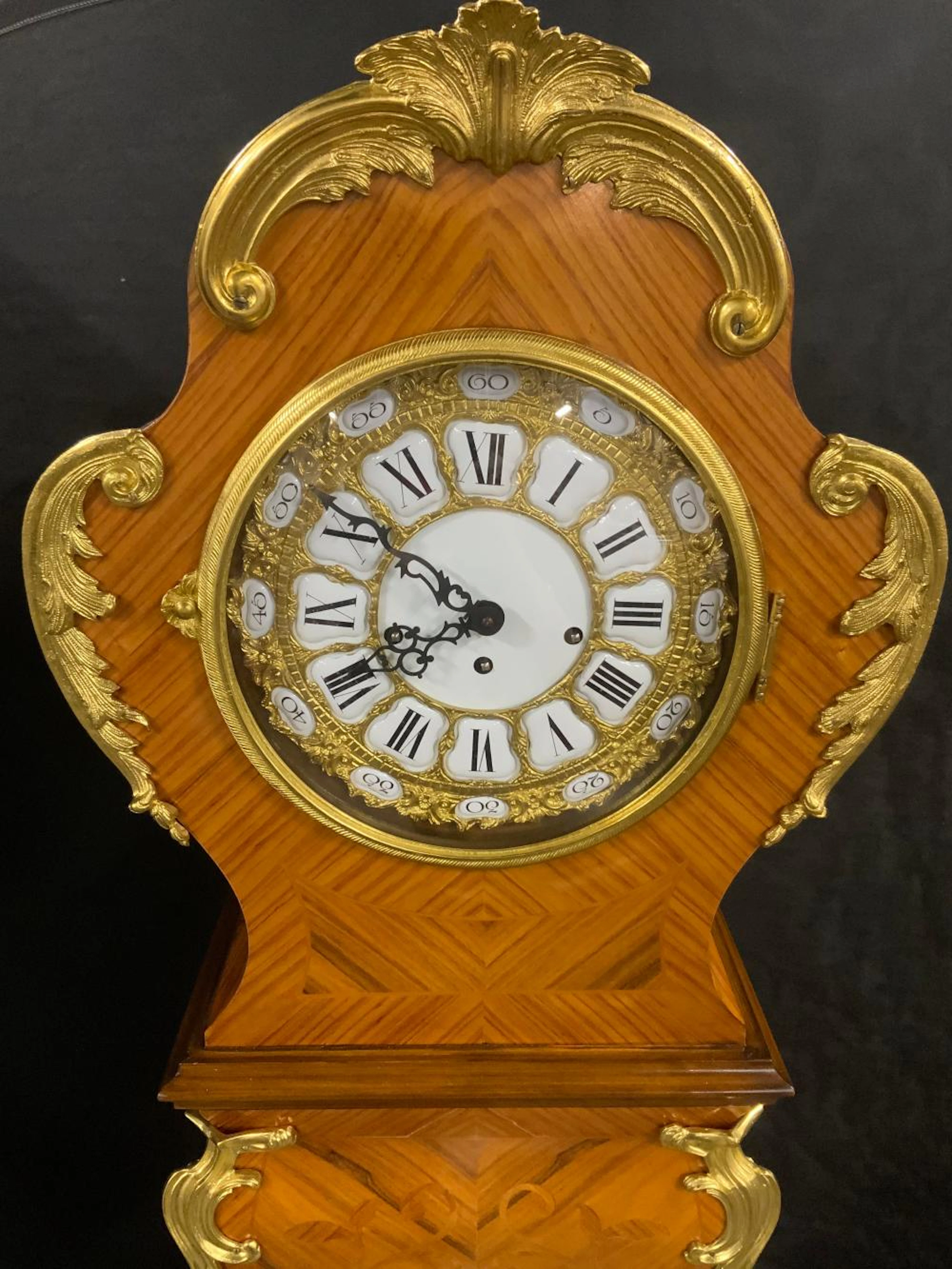 Vintage FRANZ HERMLE Grandfather Clock