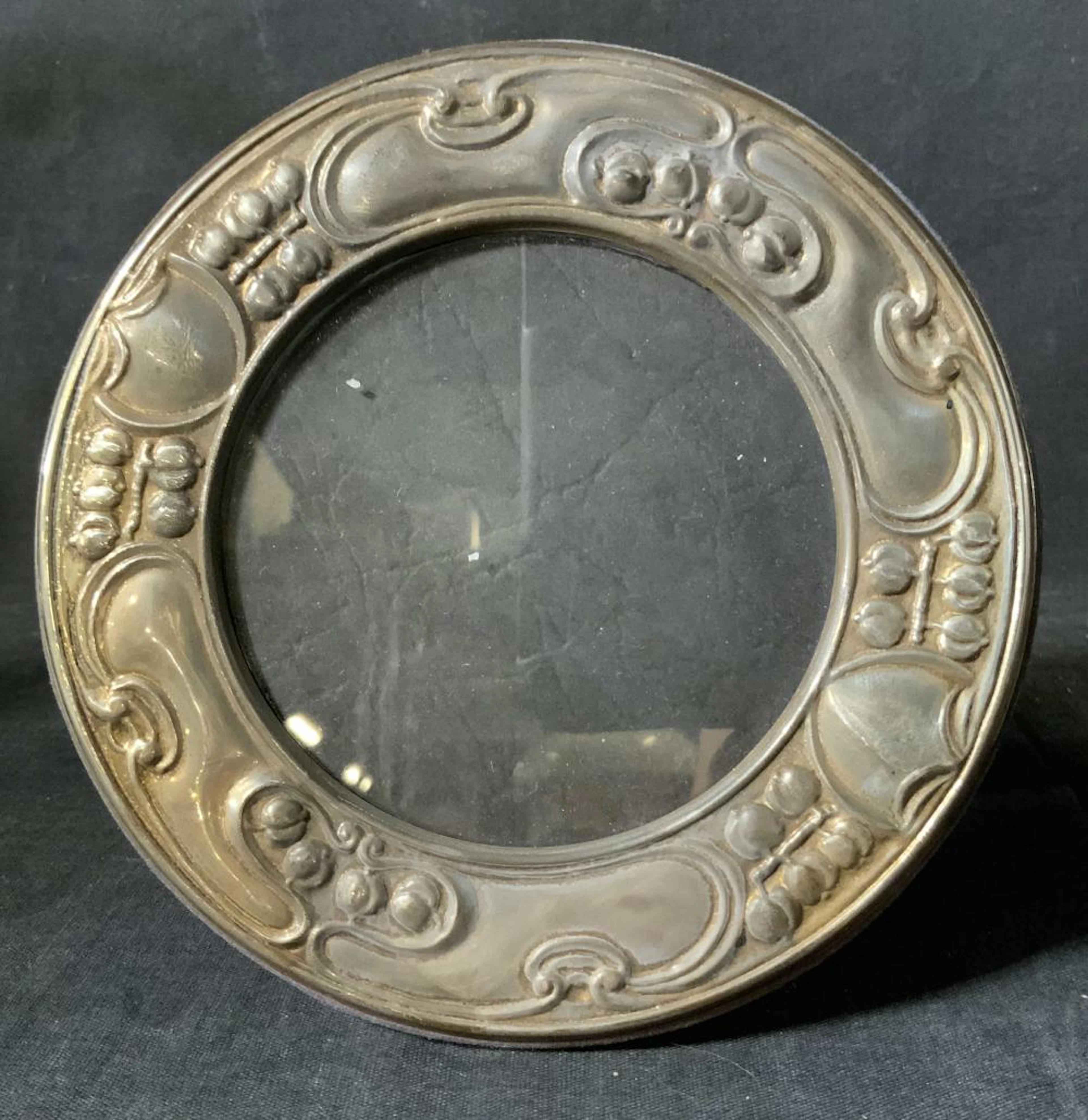 Antique Sterling Silver Picture Frame