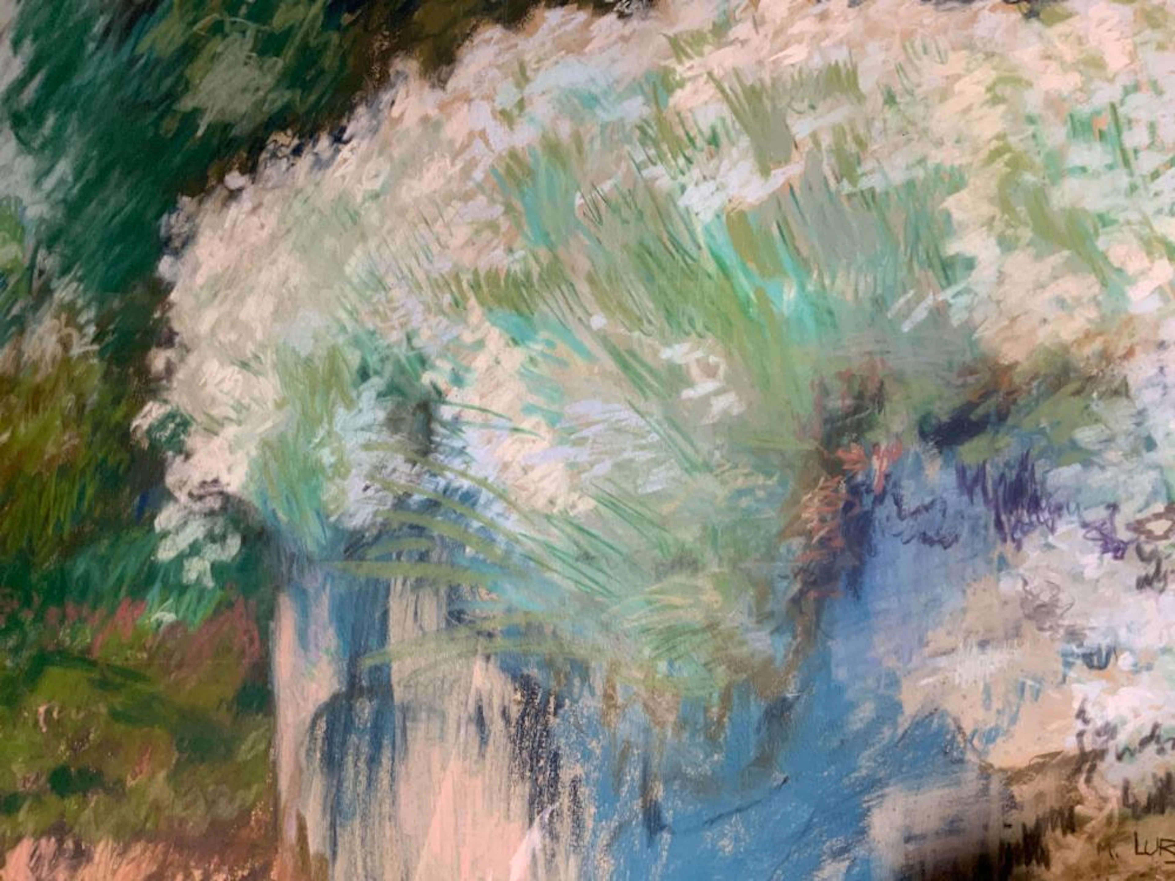 MARILYN LURIO Signed Pastel Drawing