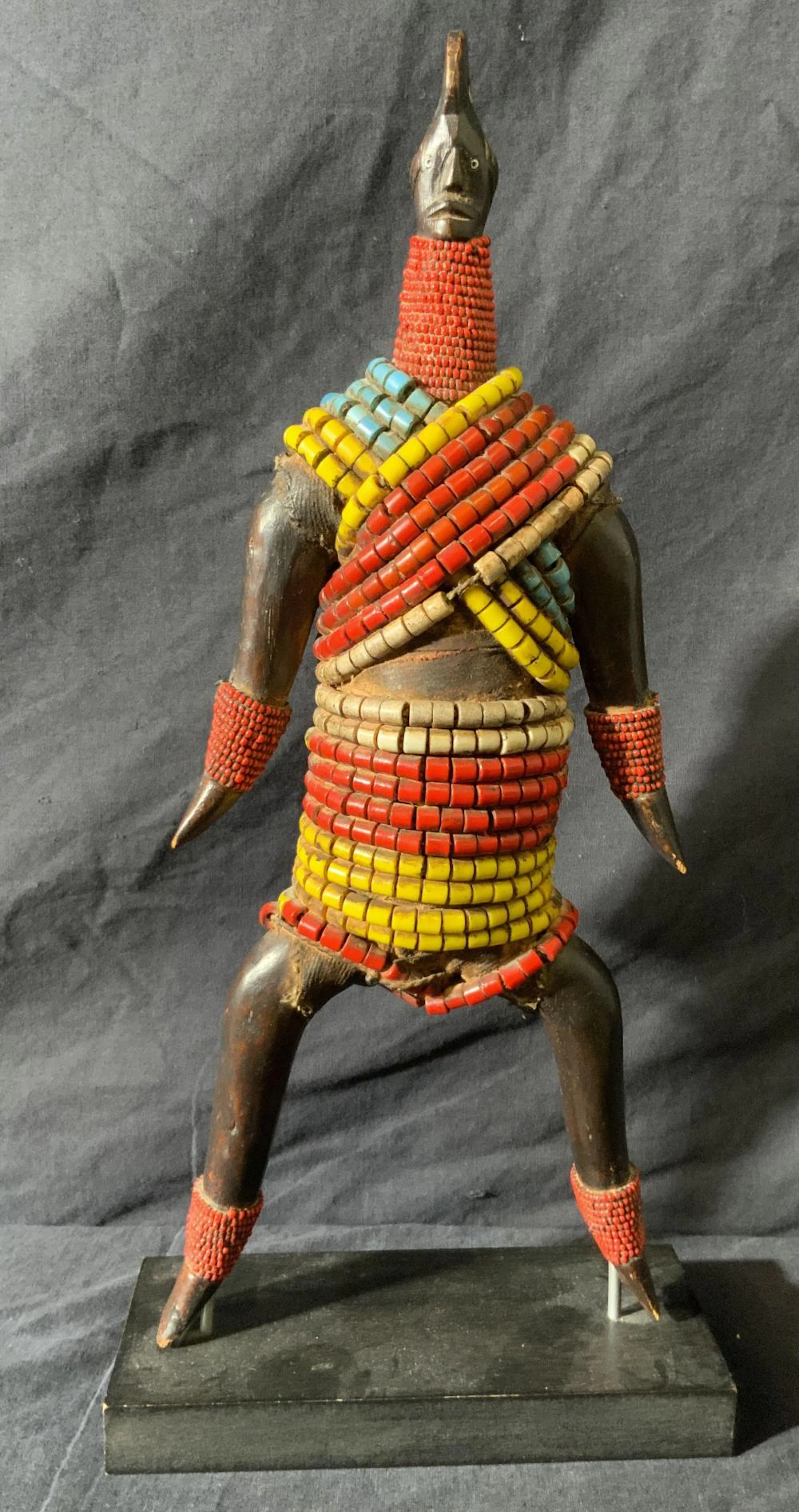 African style Beaded Figural Sculpture